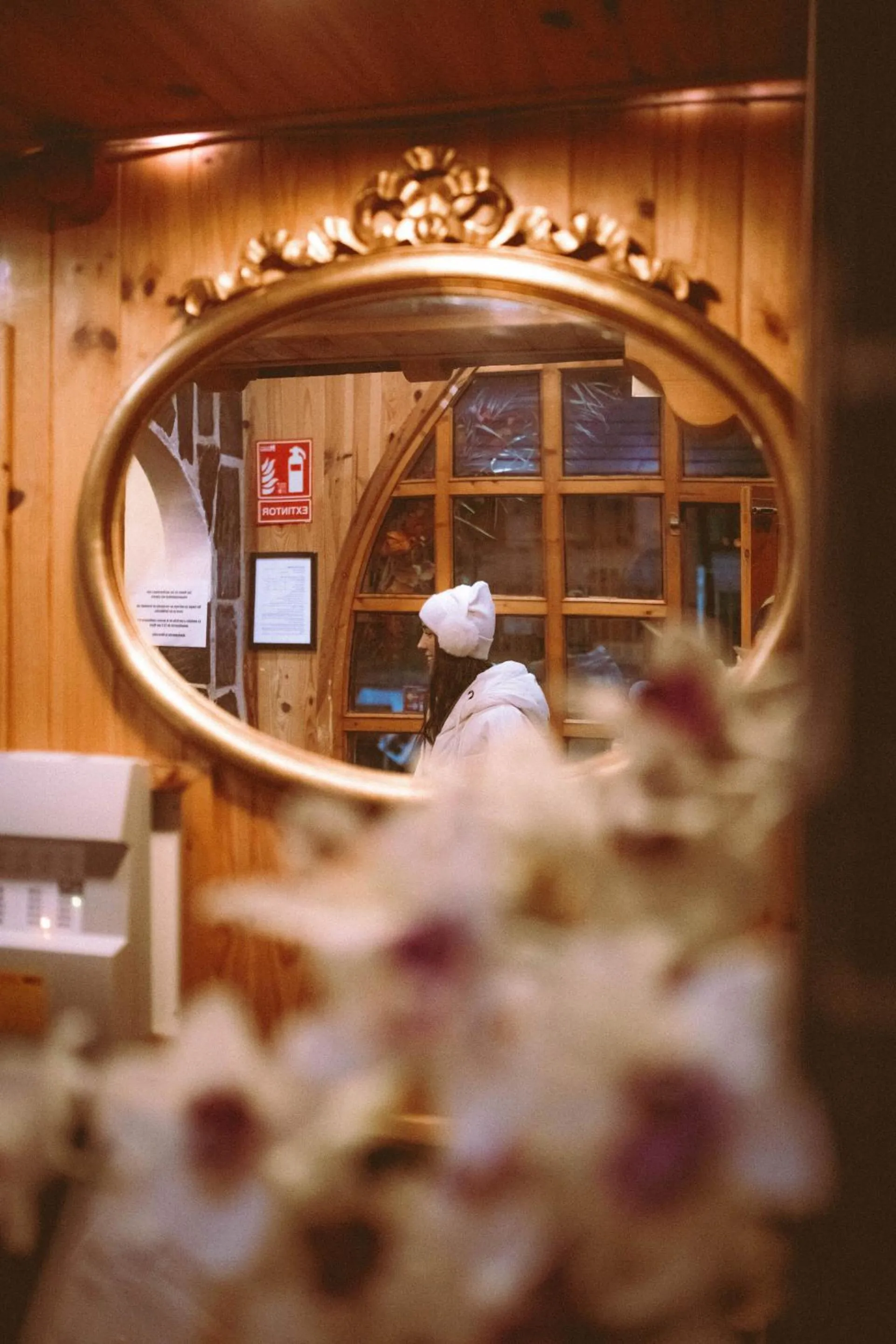 Lobby or reception in Hostal Alto Aragon