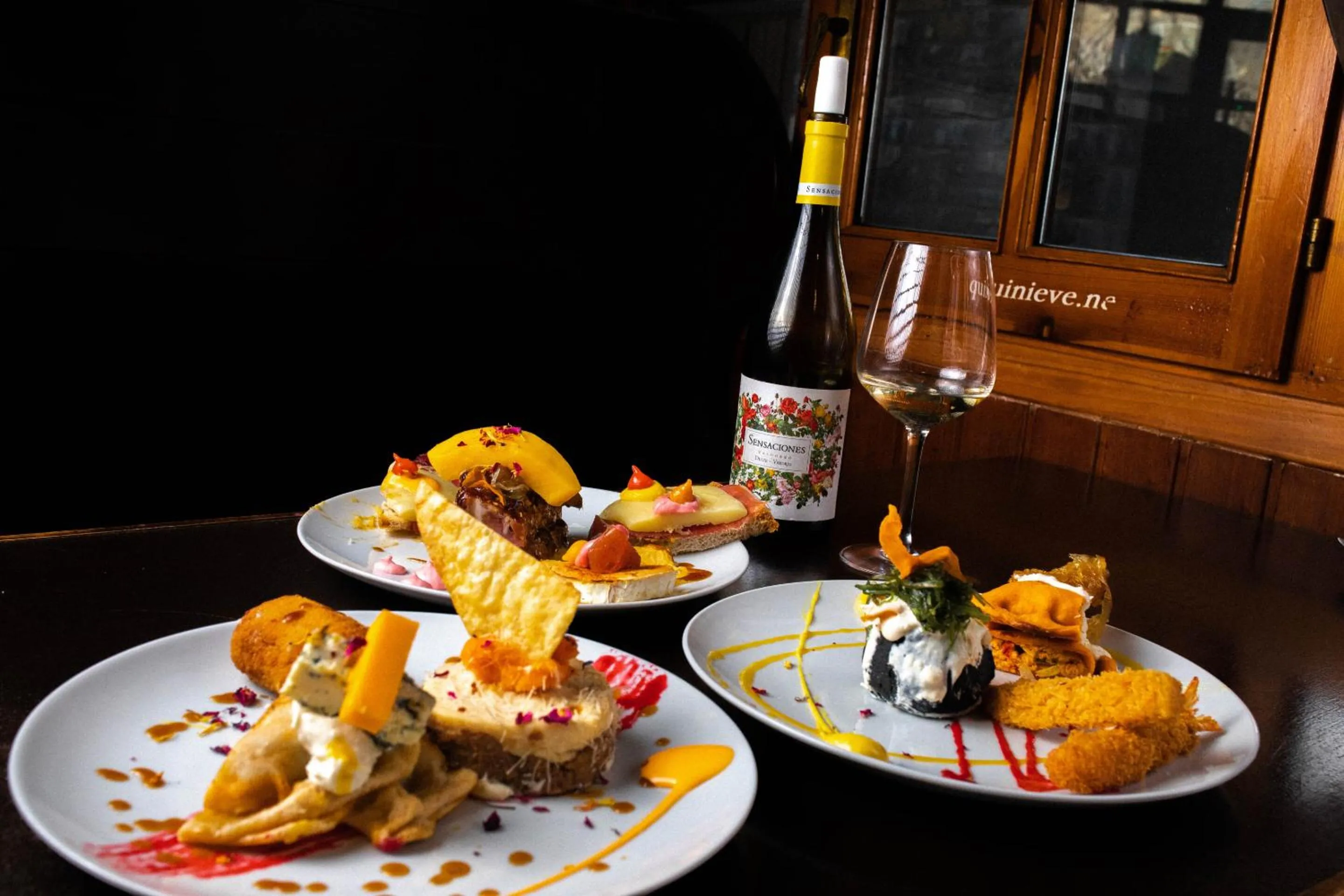 Dining area in Hostal Alto Aragon