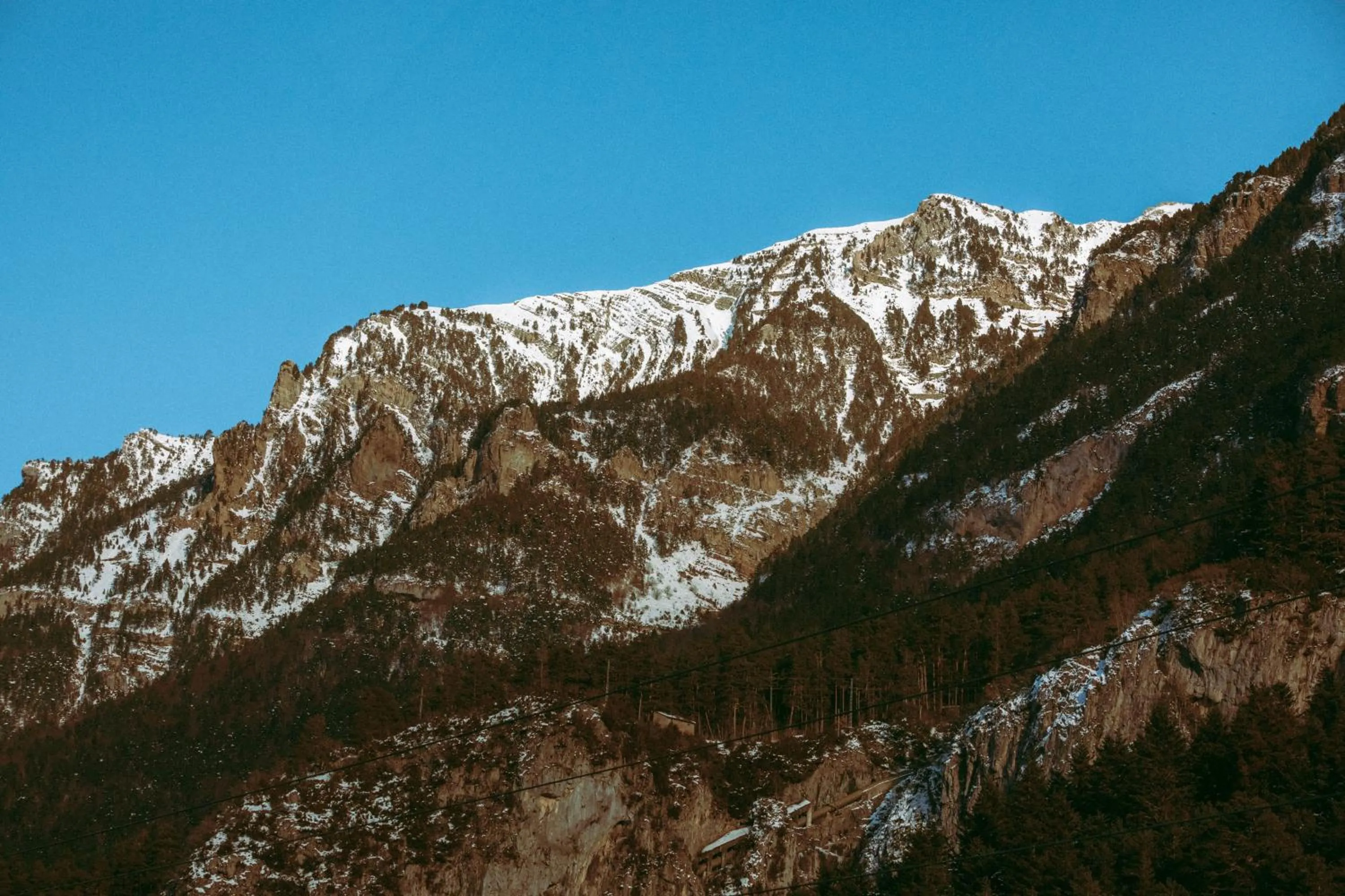 Mountain view in Hostal Alto Aragon