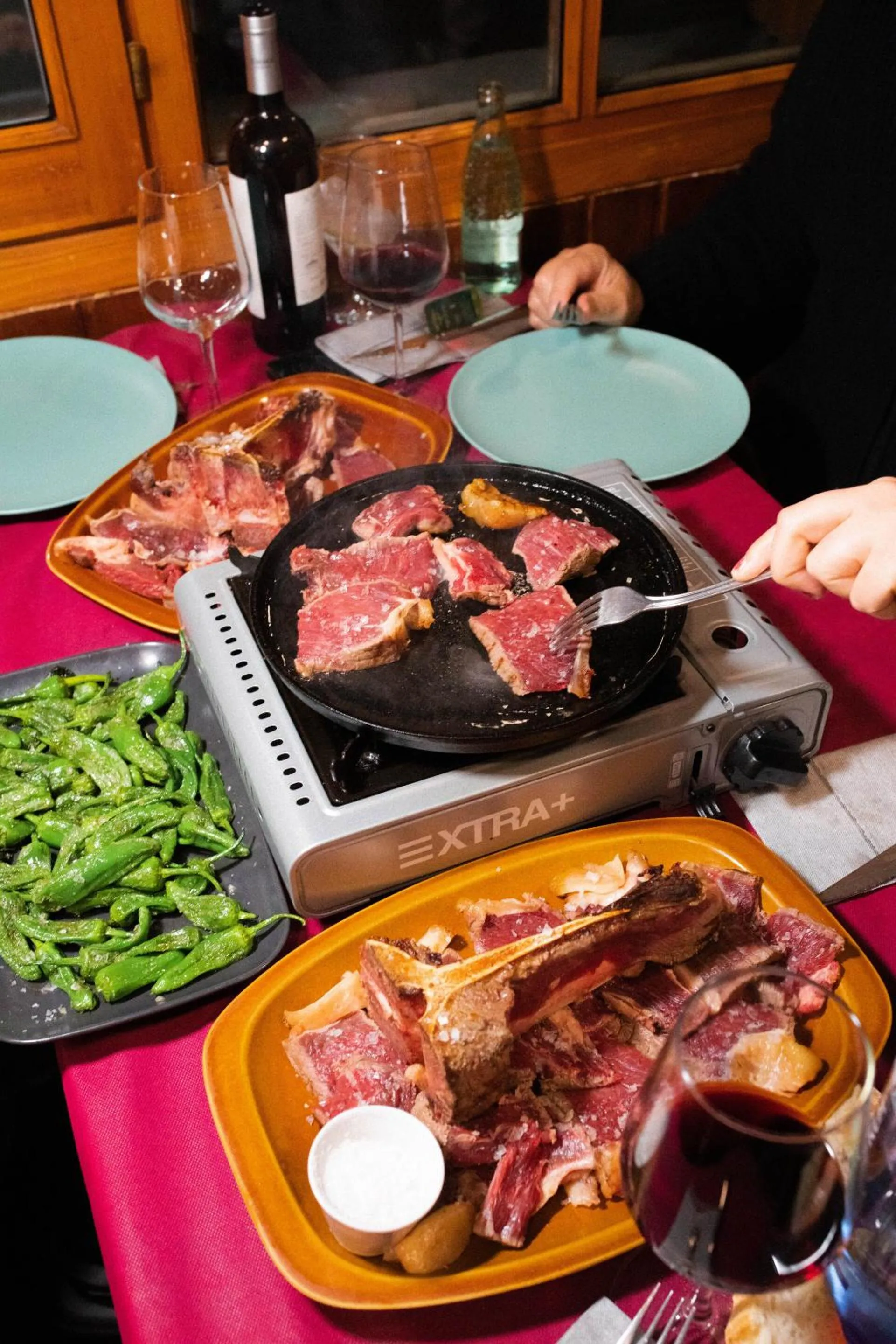 Dining area in Hostal Alto Aragon