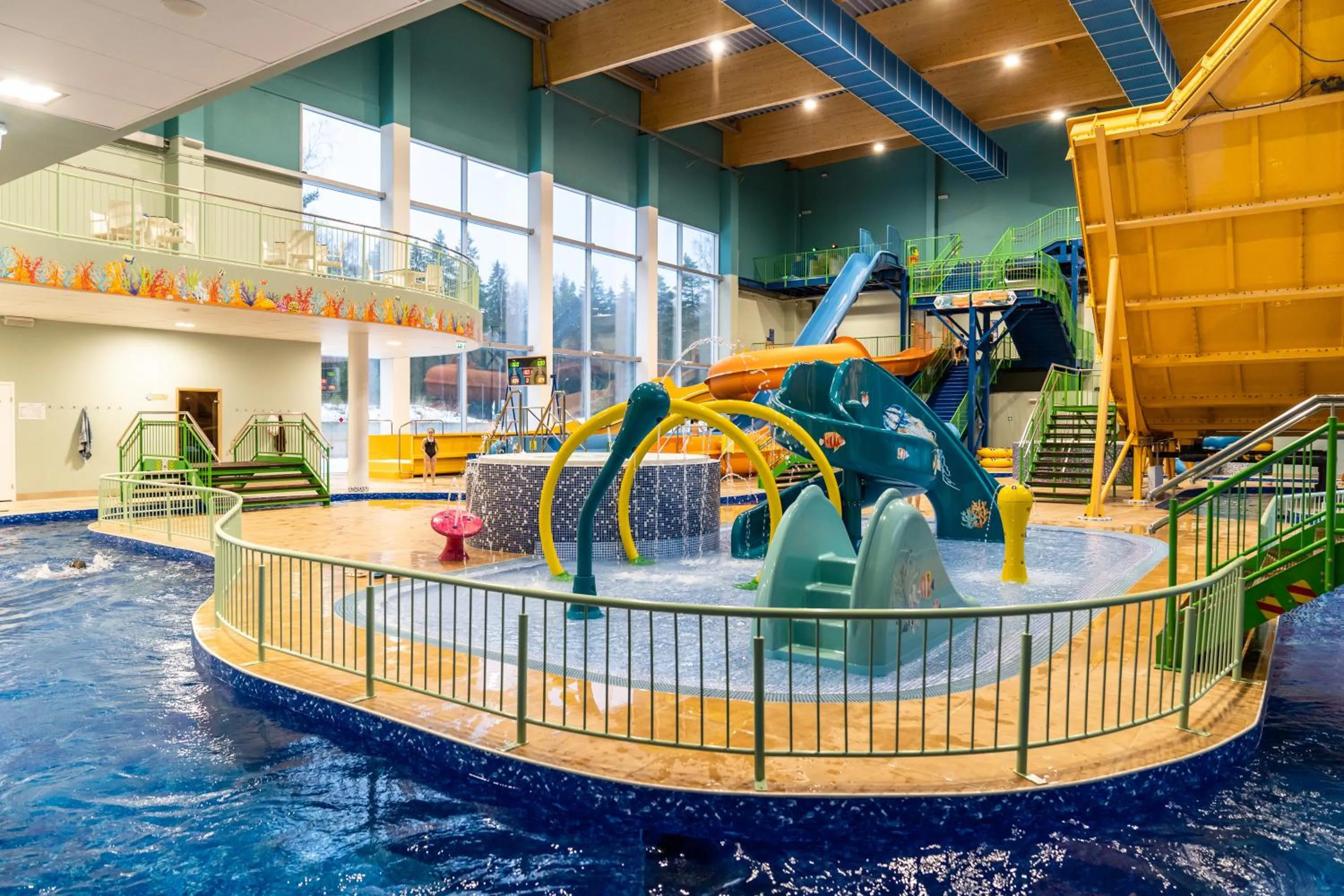 Aqua park in Noorus SPA Hotel