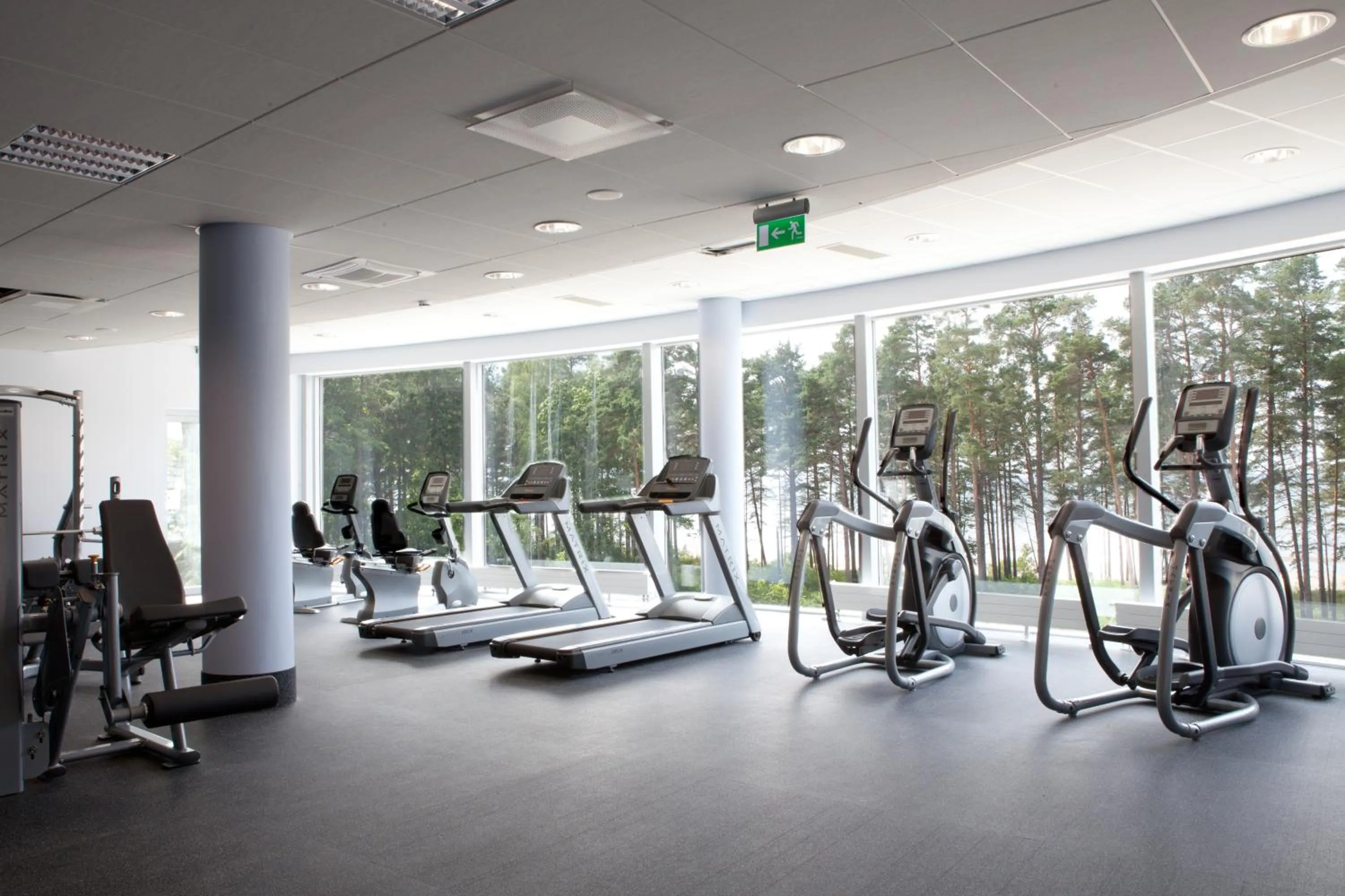 Fitness centre/facilities in Noorus SPA Hotel