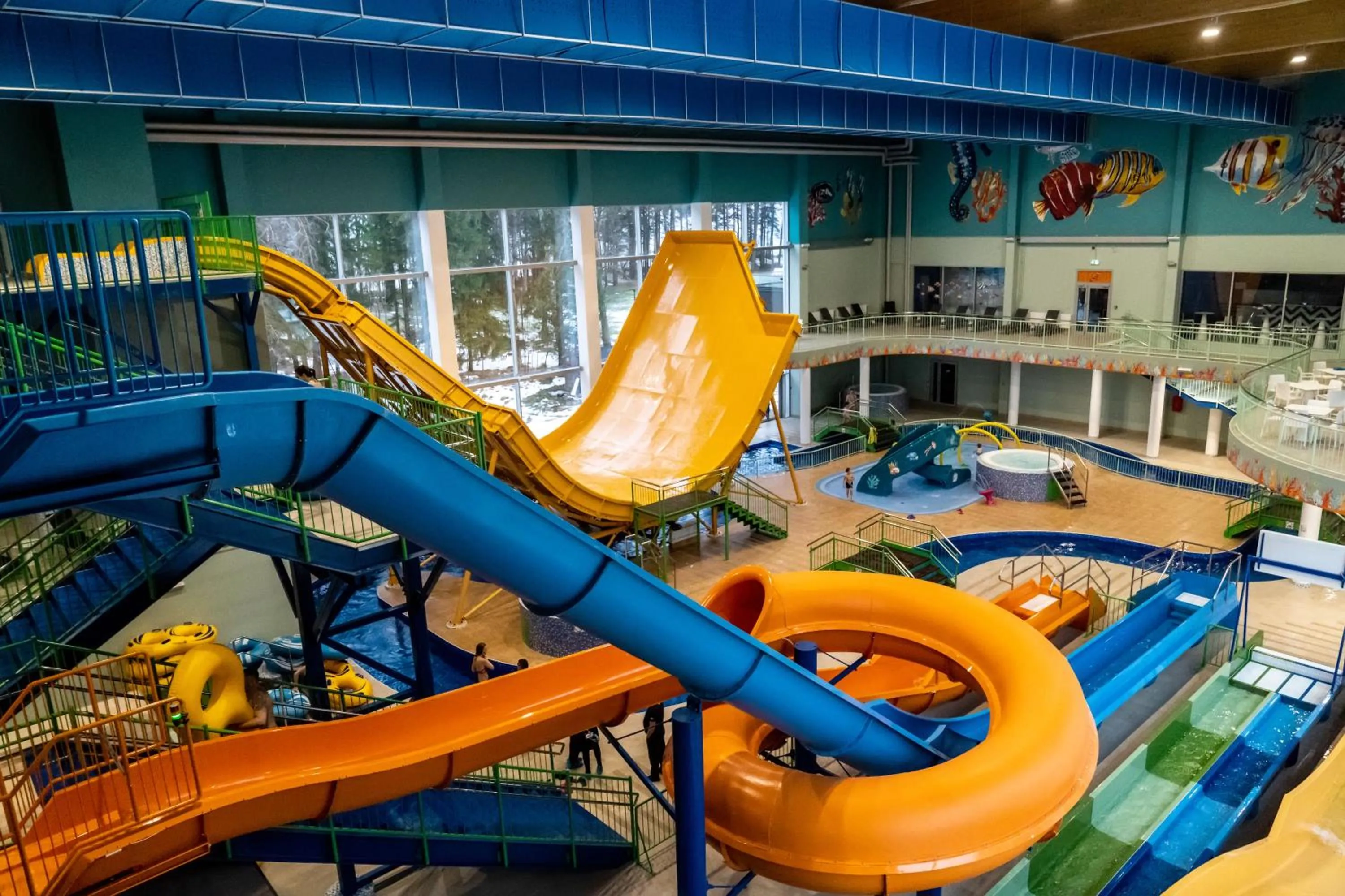 Aqua park in Noorus SPA Hotel