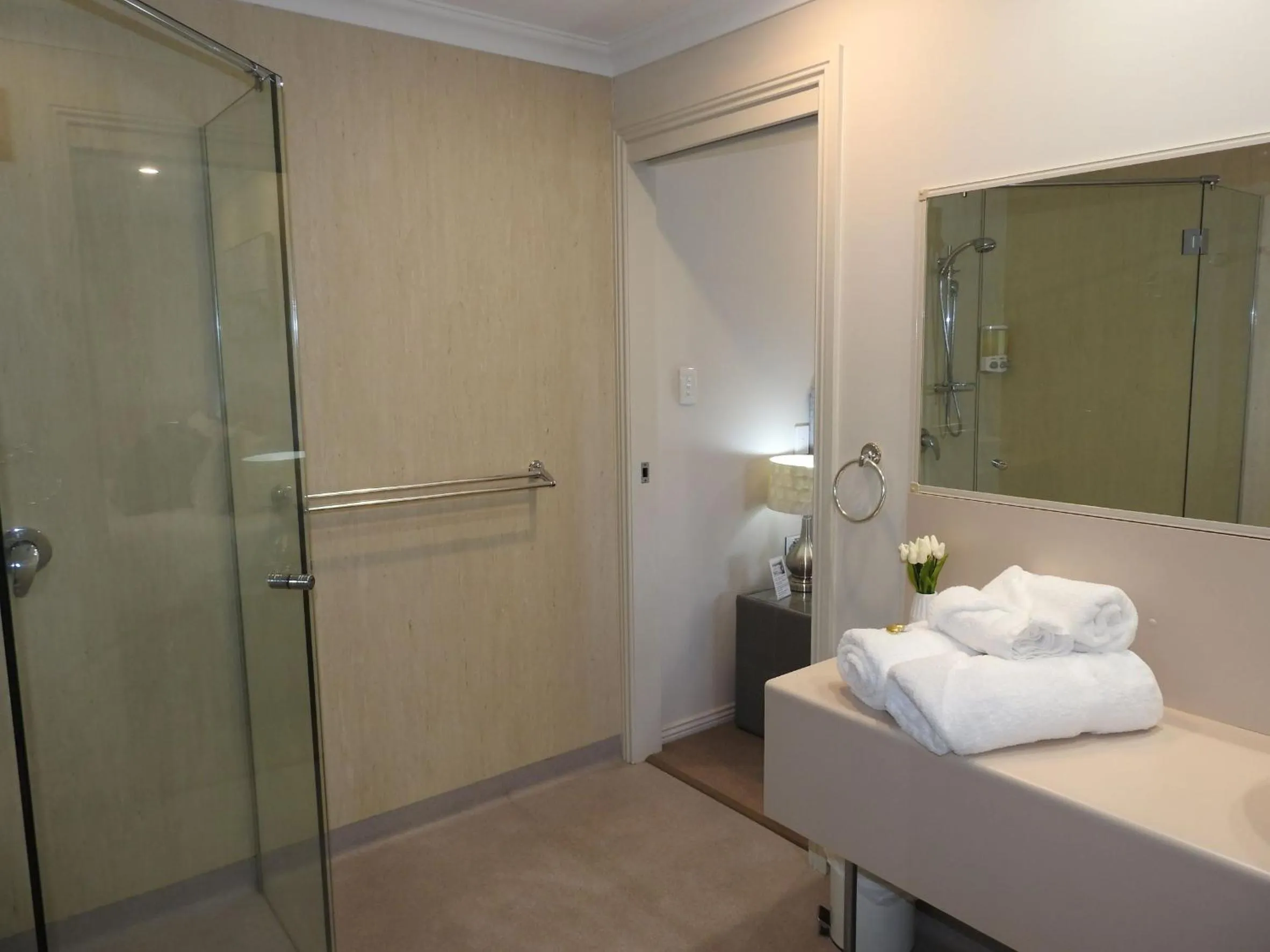 Bathroom in On The Terrace Stanley