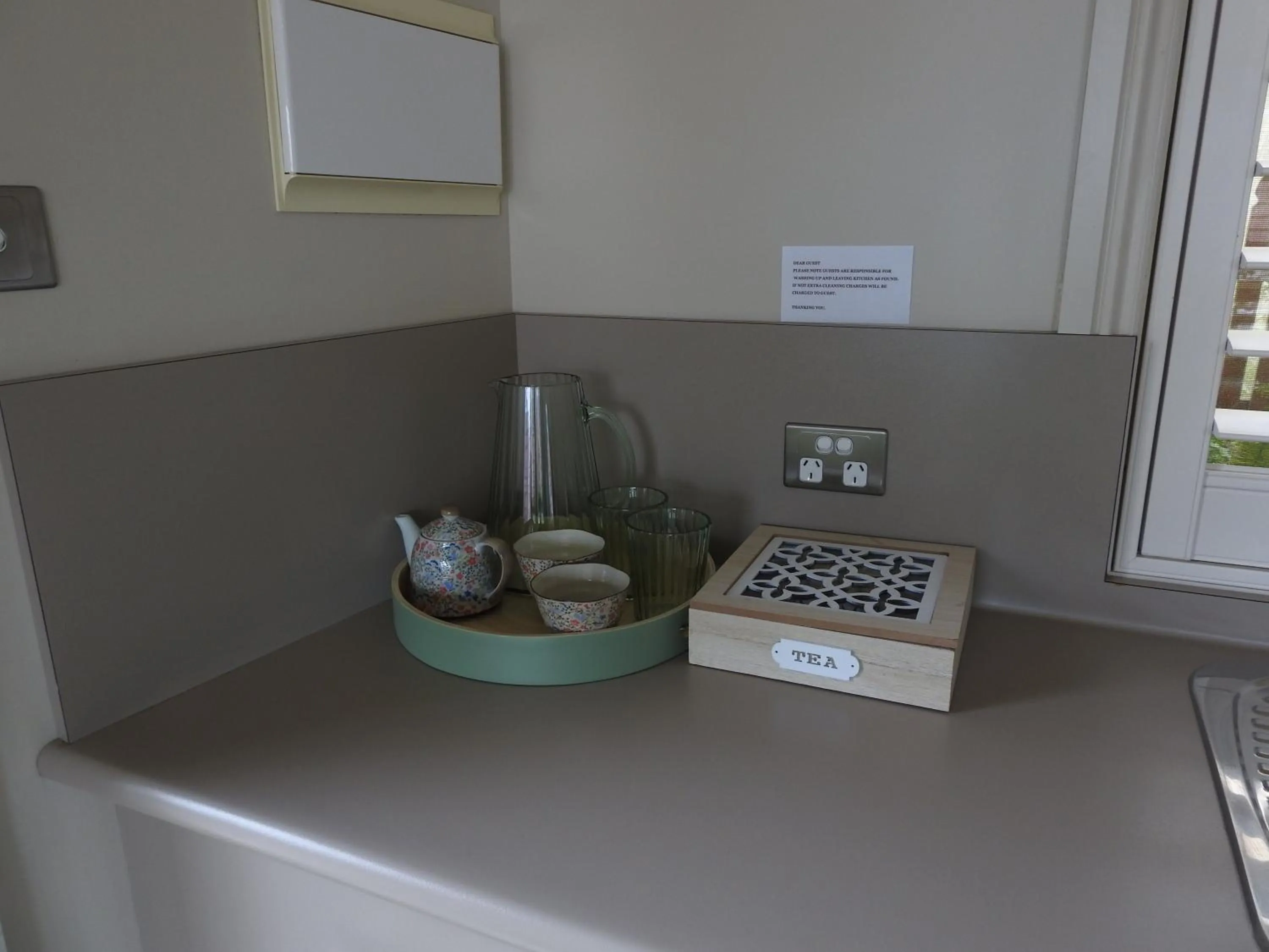 Kitchen or kitchenette in On The Terrace Stanley