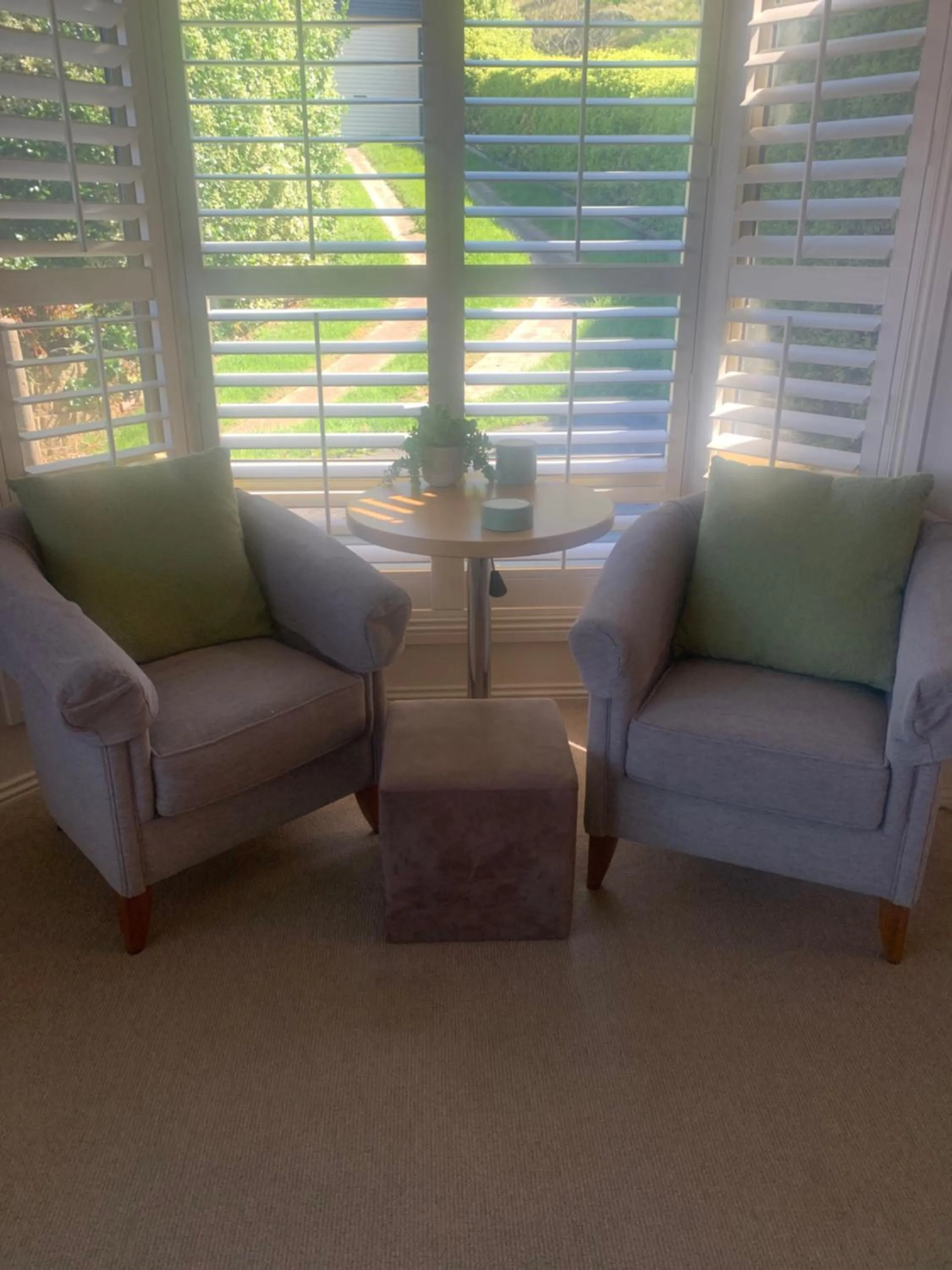 Seating area in On The Terrace Stanley