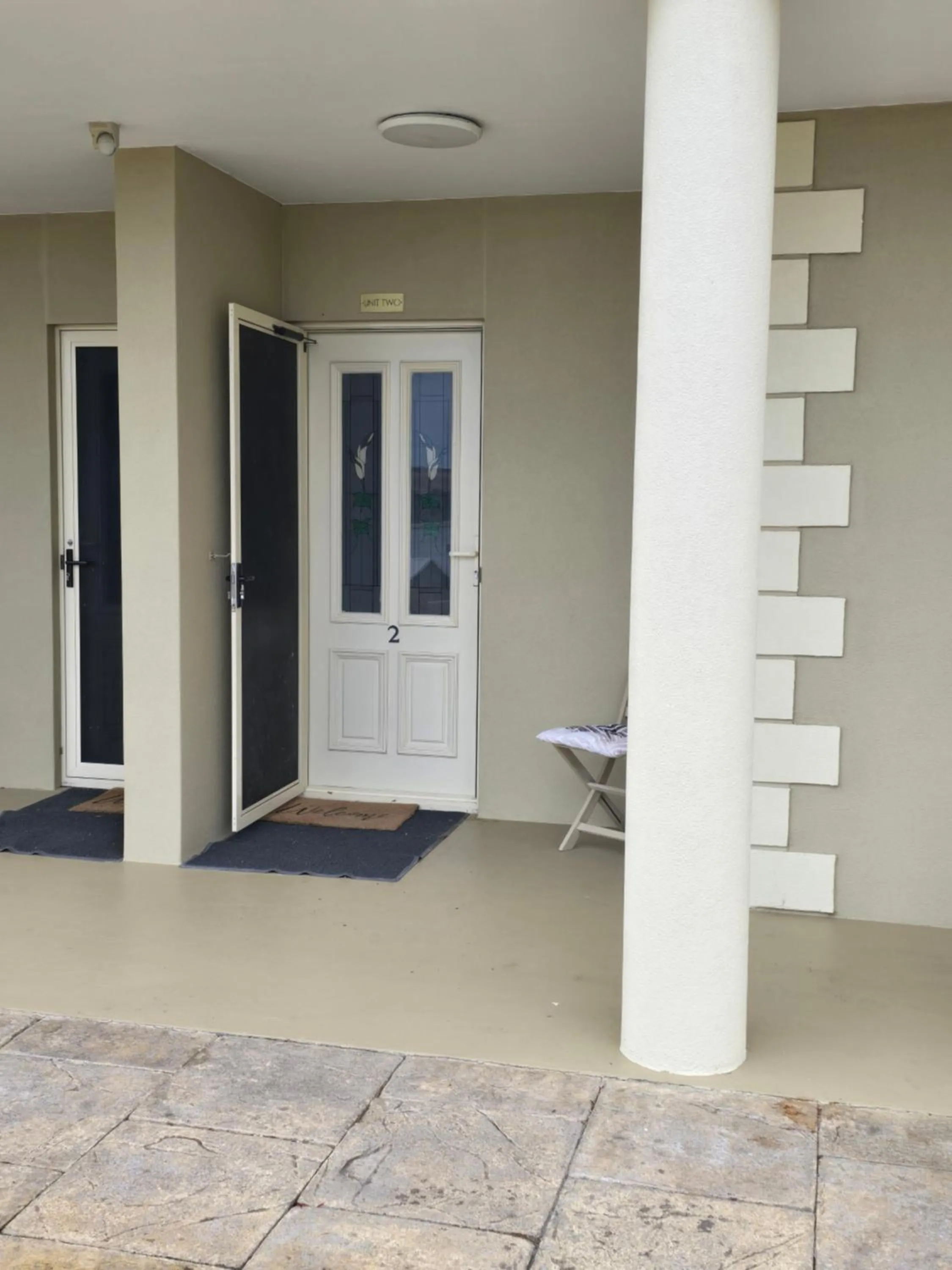 Facade/entrance in On The Terrace Stanley