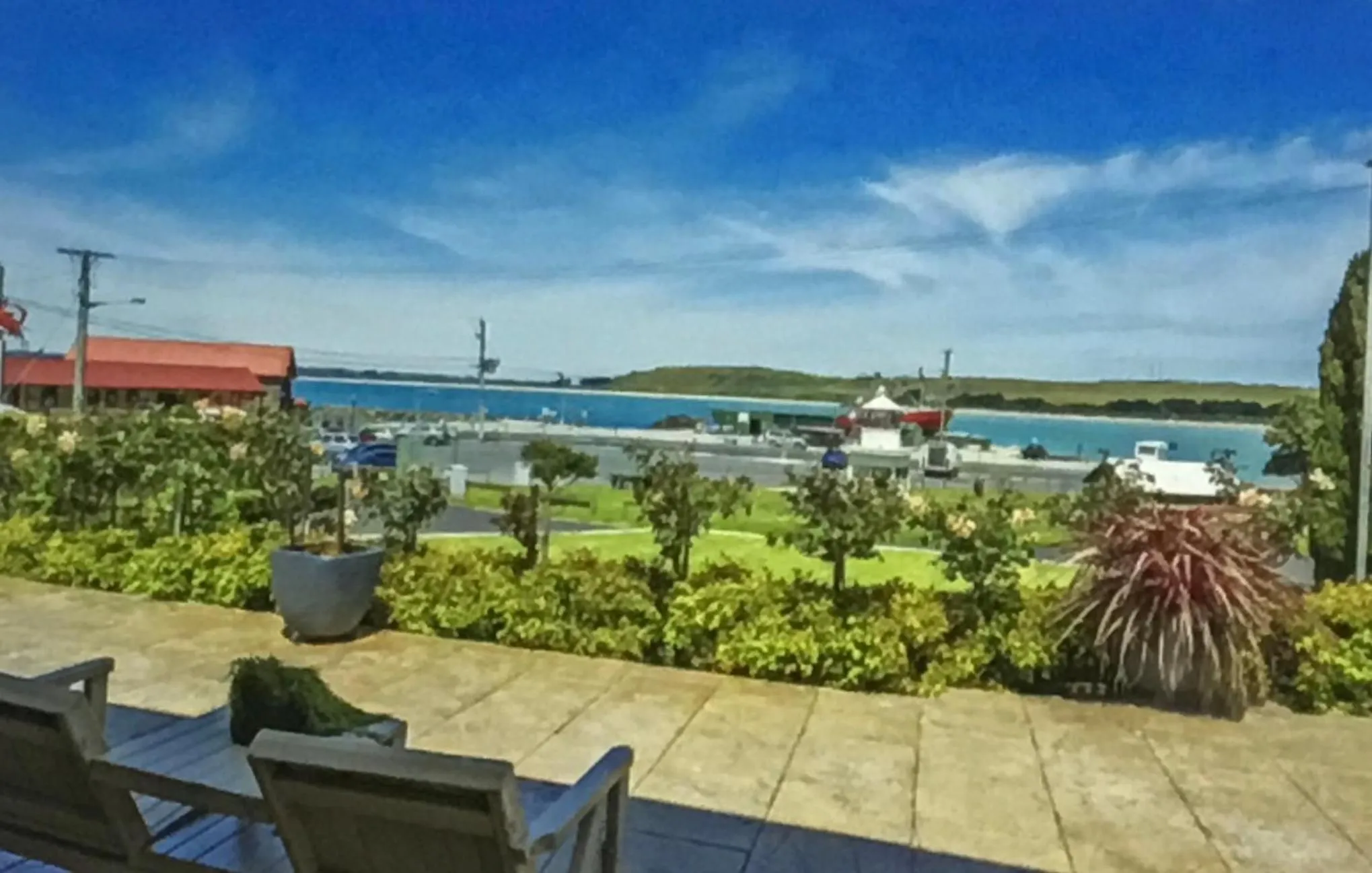 Garden in On The Terrace Stanley