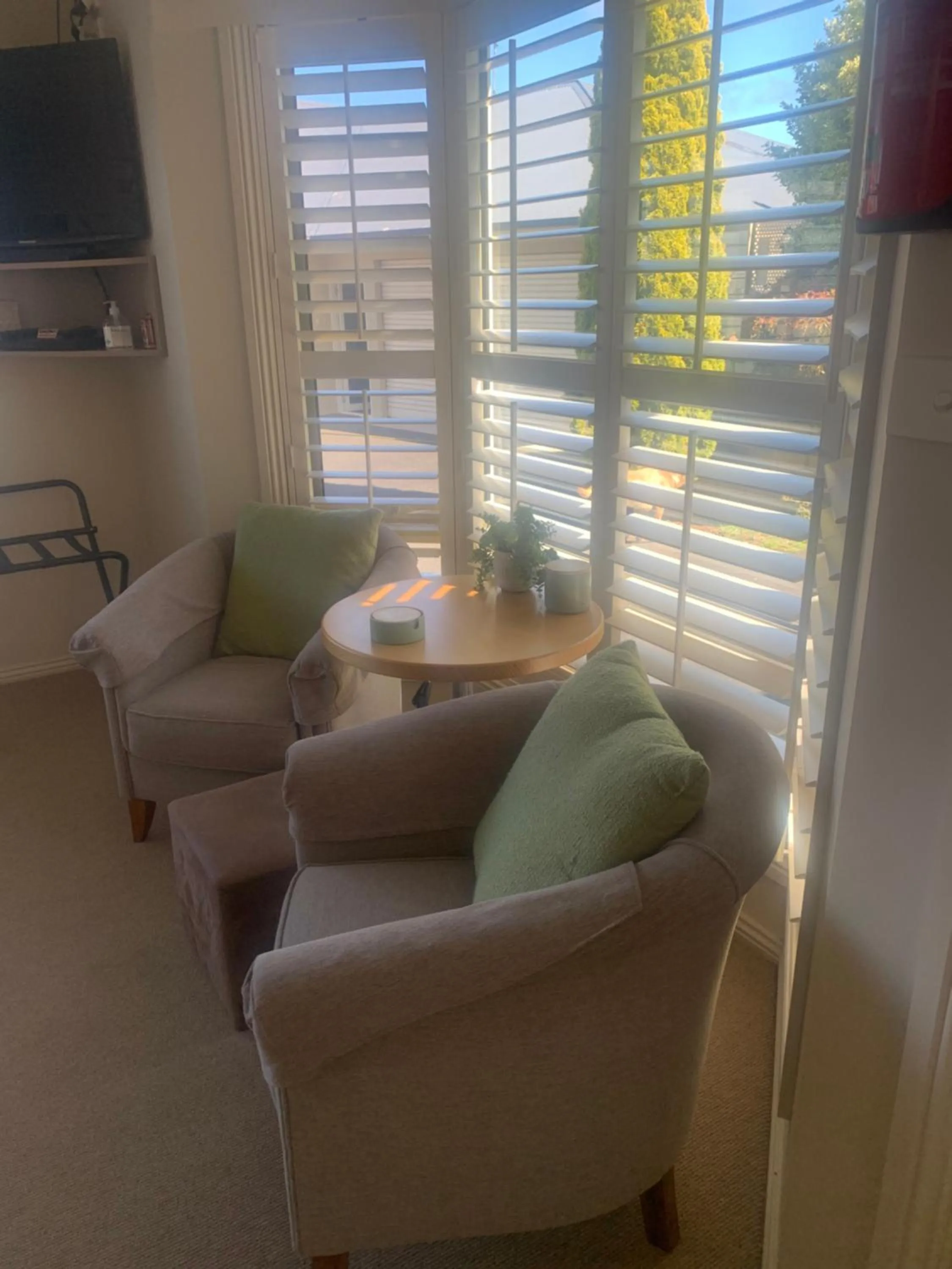 Seating area in On The Terrace Stanley