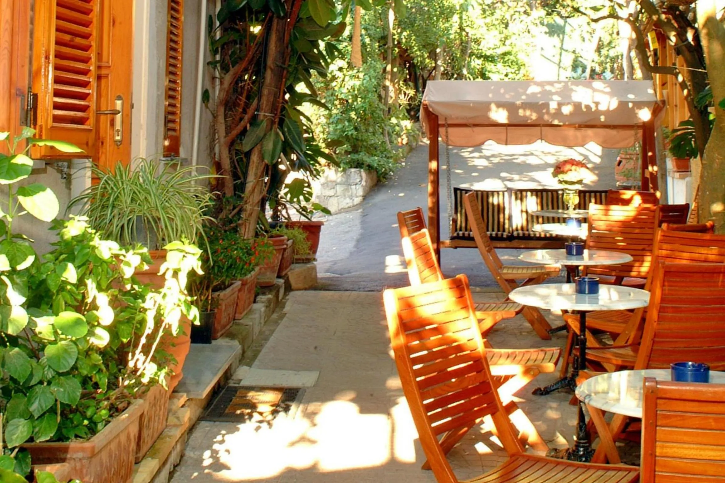 Inner courtyard view in Residence Villaggio Verde