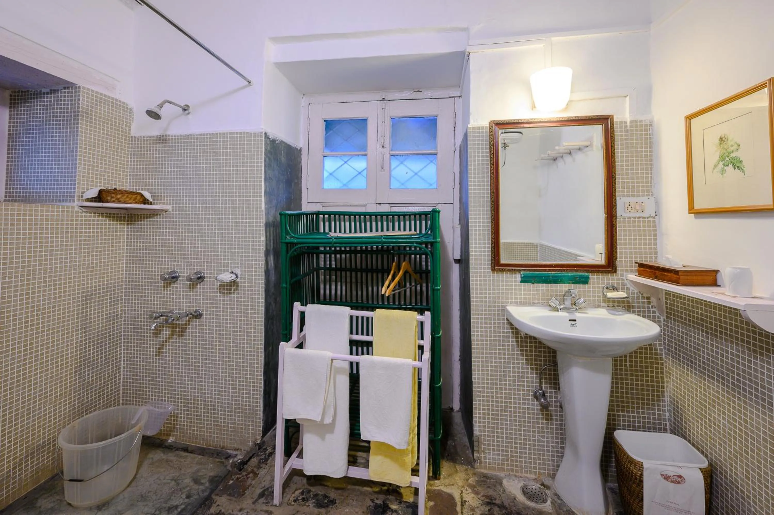 Bathroom in Neemrana's - Ramgarh Bungalows