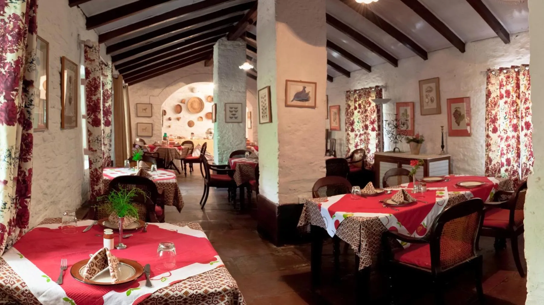 Restaurant/places to eat in Neemrana's - Ramgarh Bungalows