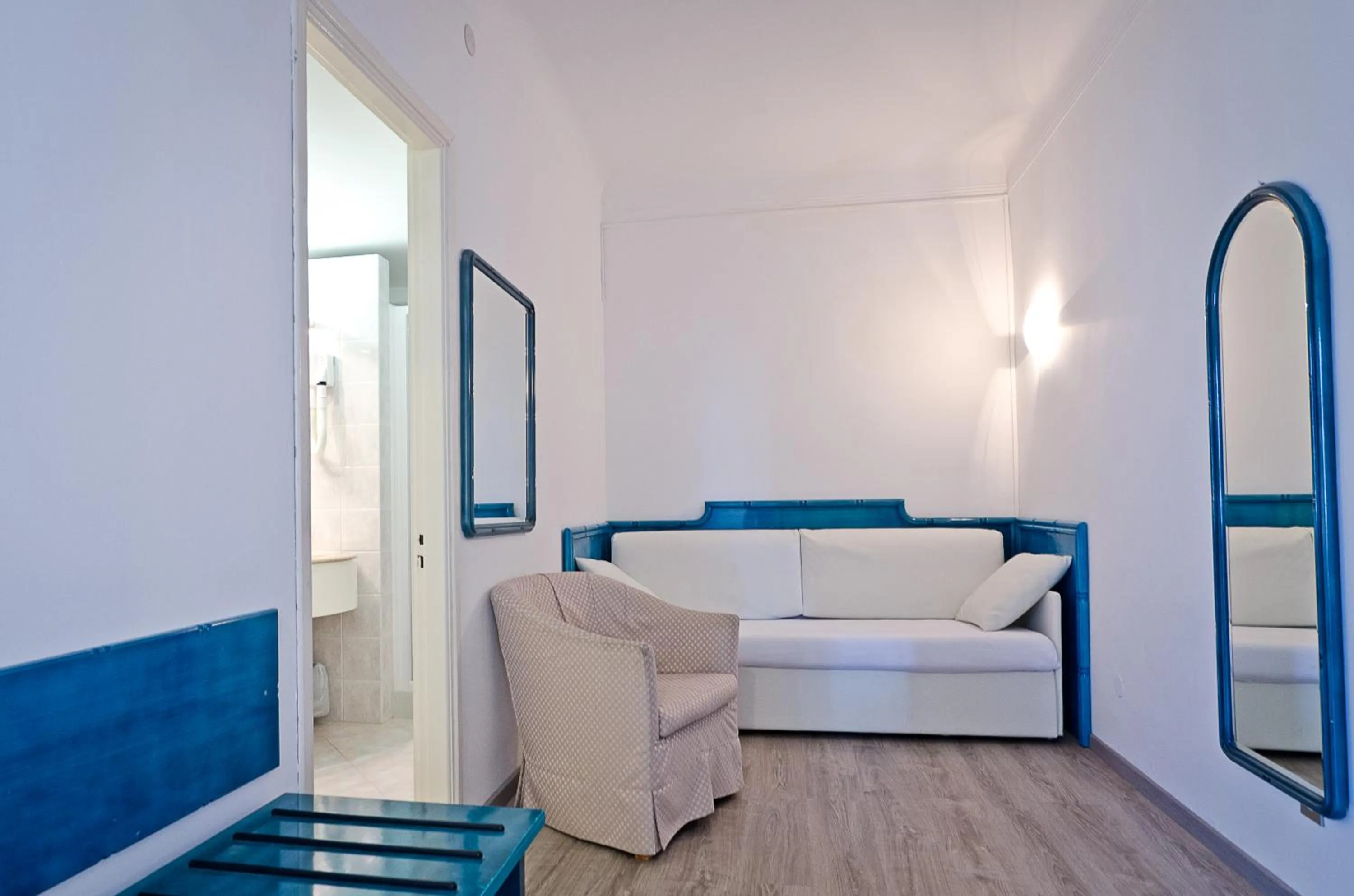 Bed in Hotel Ariston Montecarlo