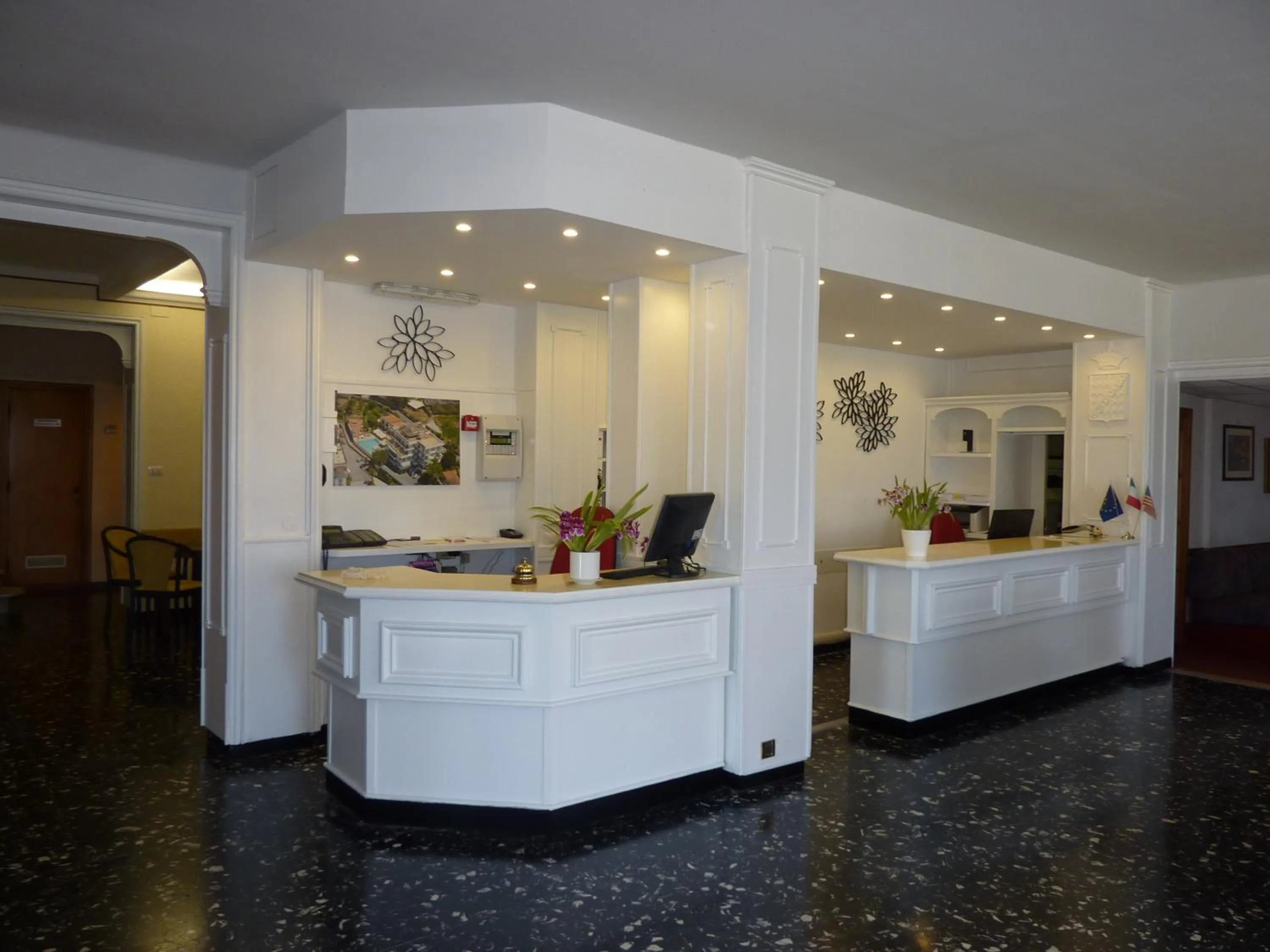 Lobby or reception in Hotel Ariston Montecarlo