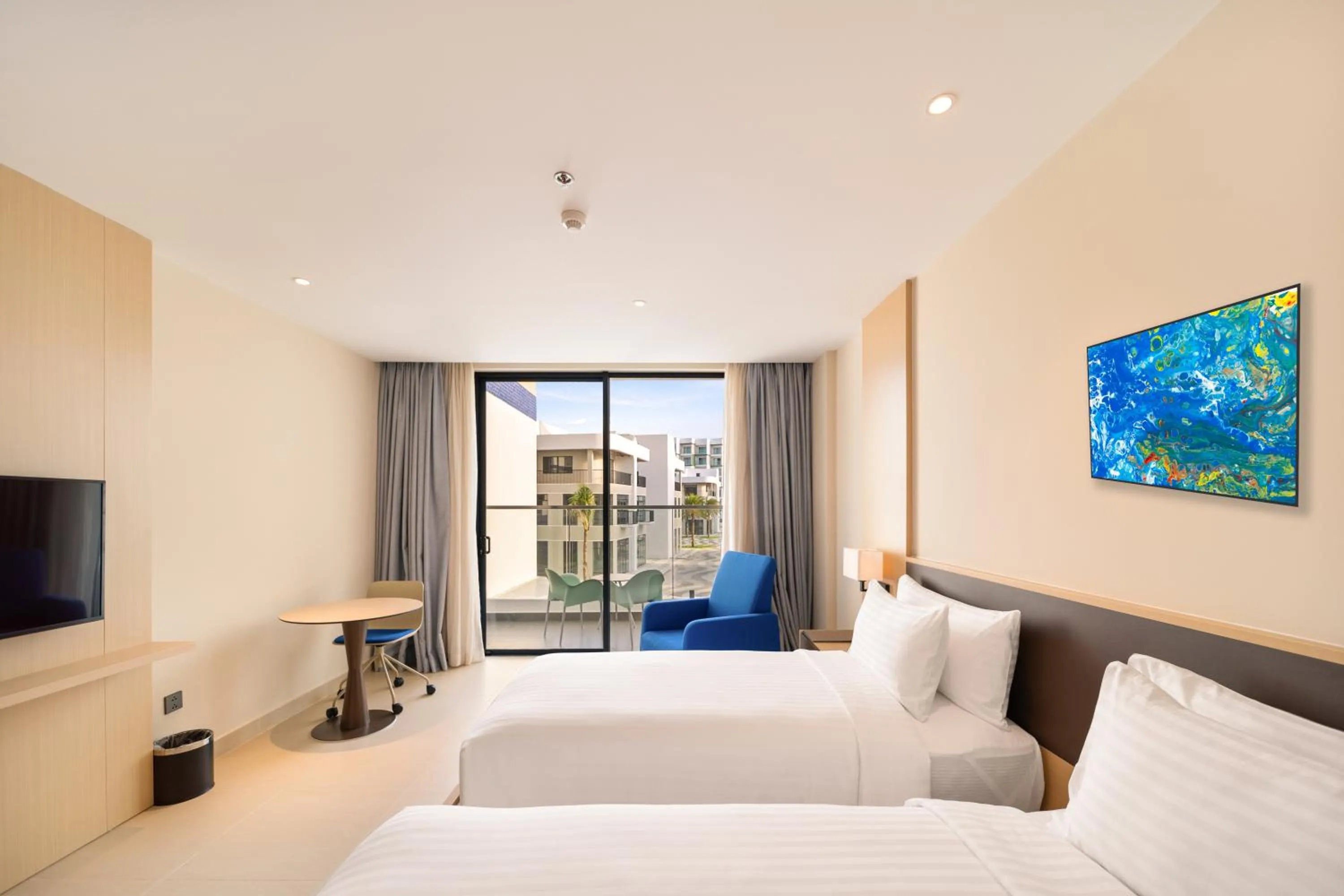 Bedroom, Bed in The Empyrean Cam Ranh Beach Resort