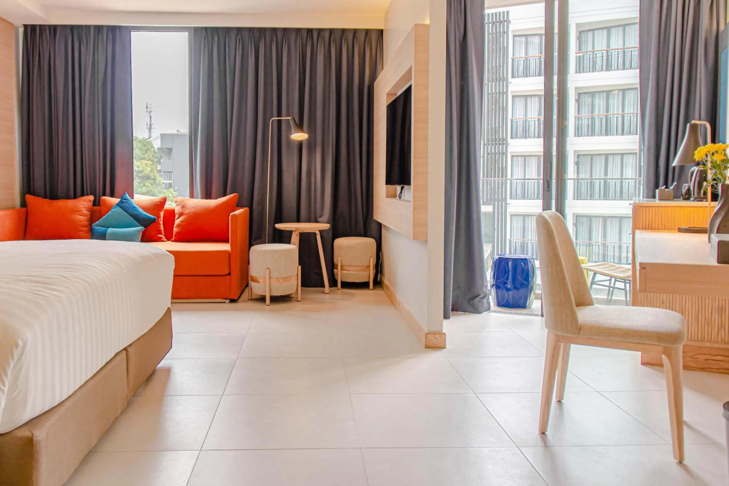 Bed in GLOW Mira Karon Beach