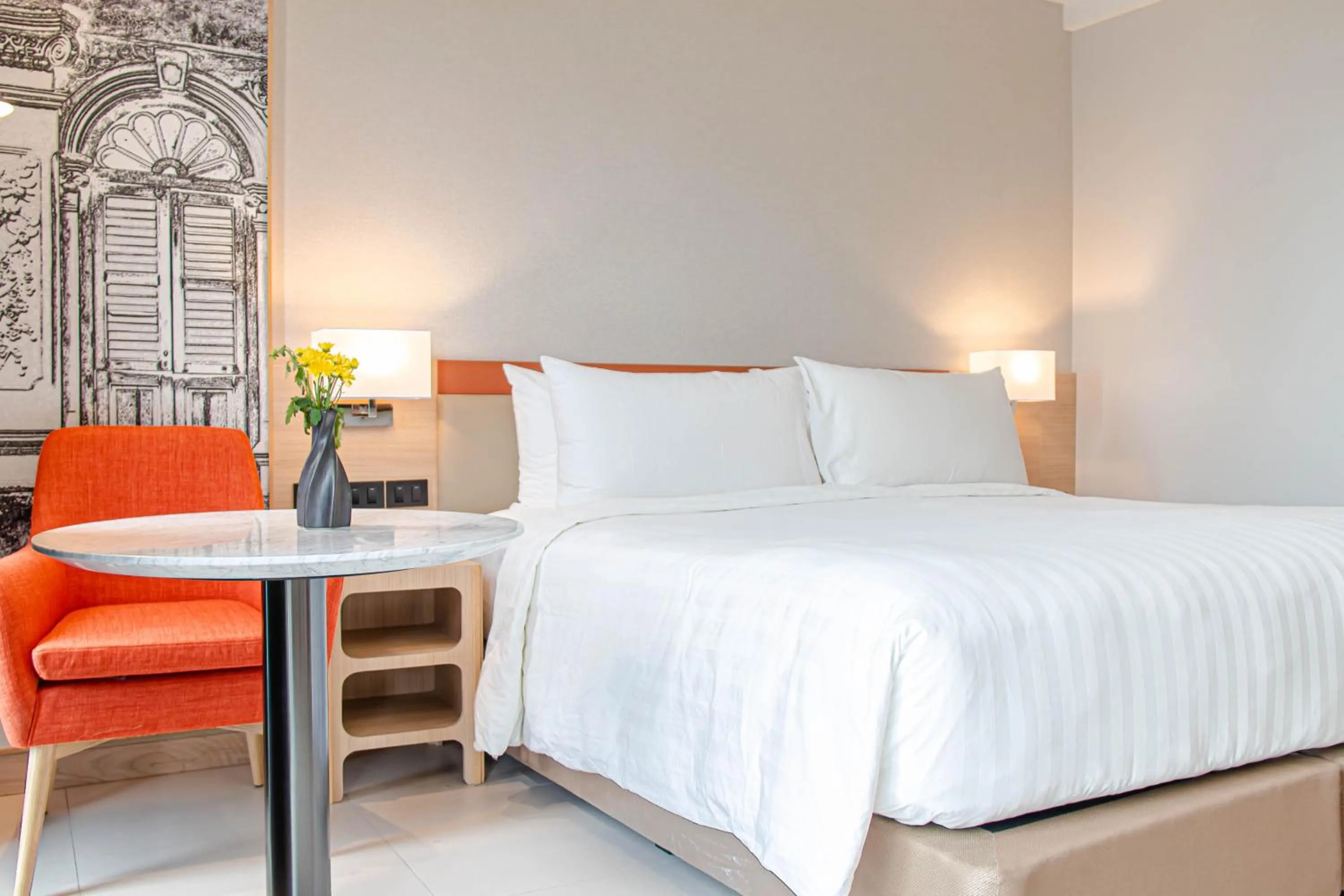 Bed in GLOW Mira Karon Beach