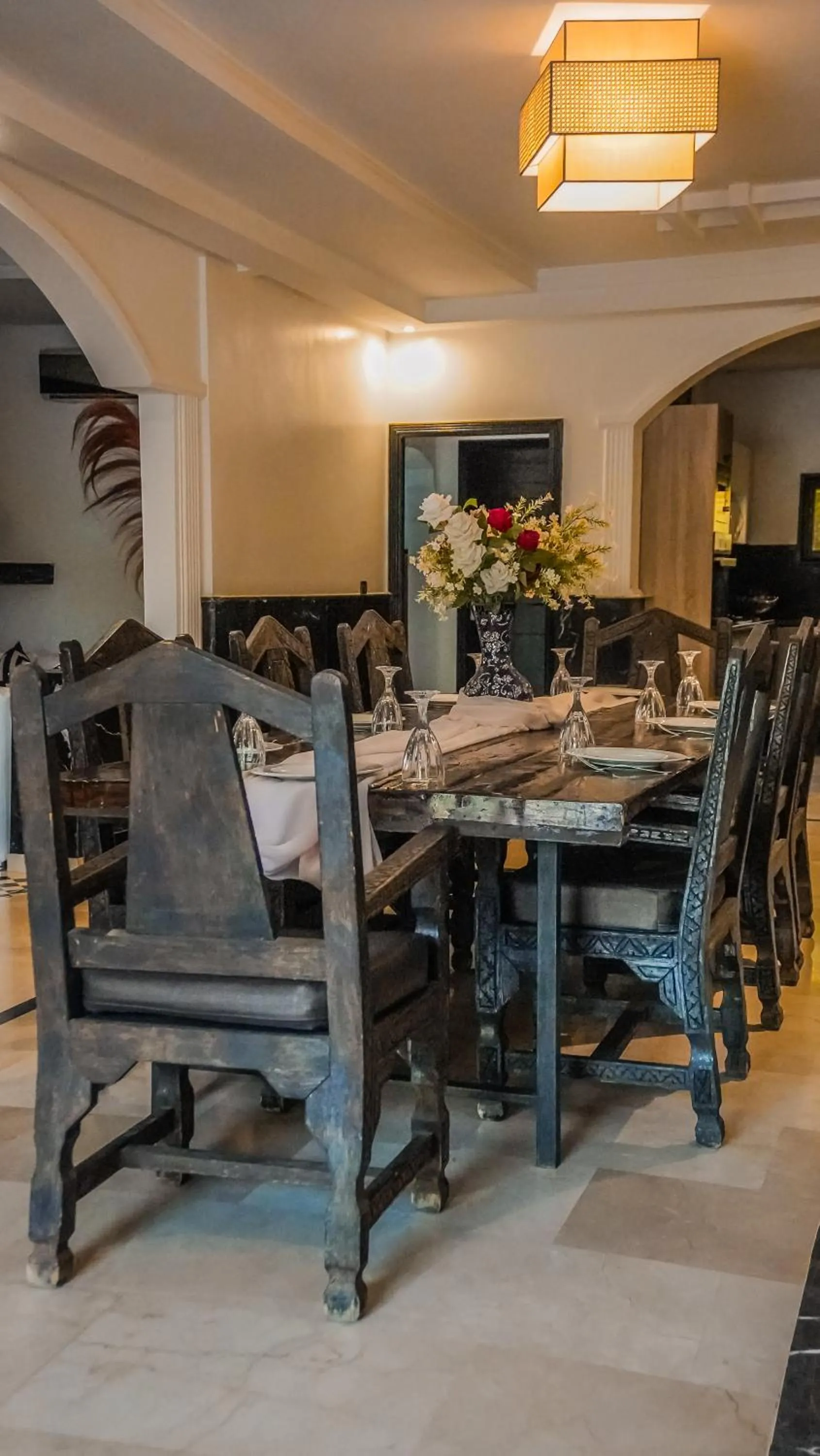 Dining area in Weedan Hôtel Marrakech