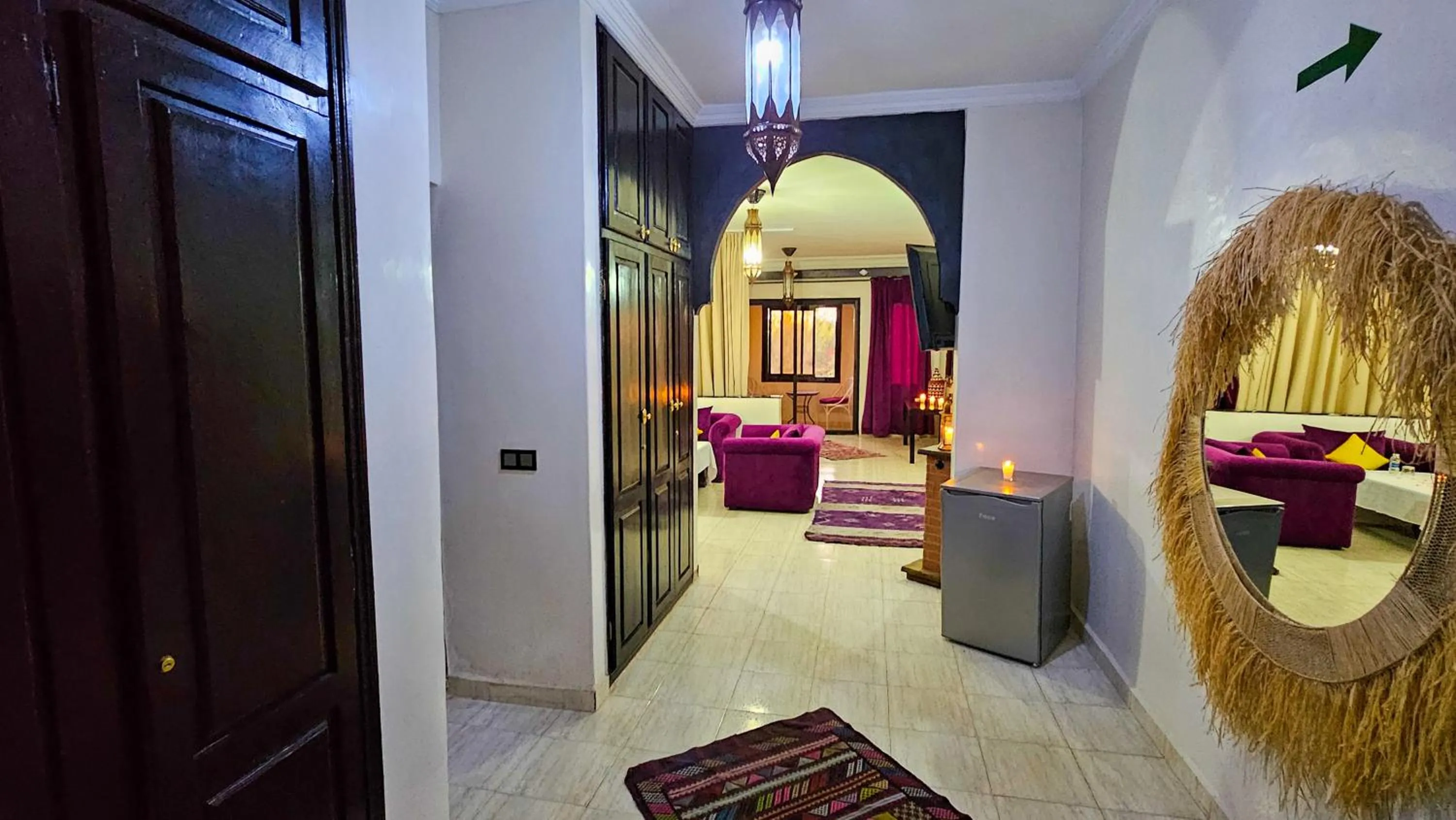 Seating area in Weedan Hôtel Marrakech