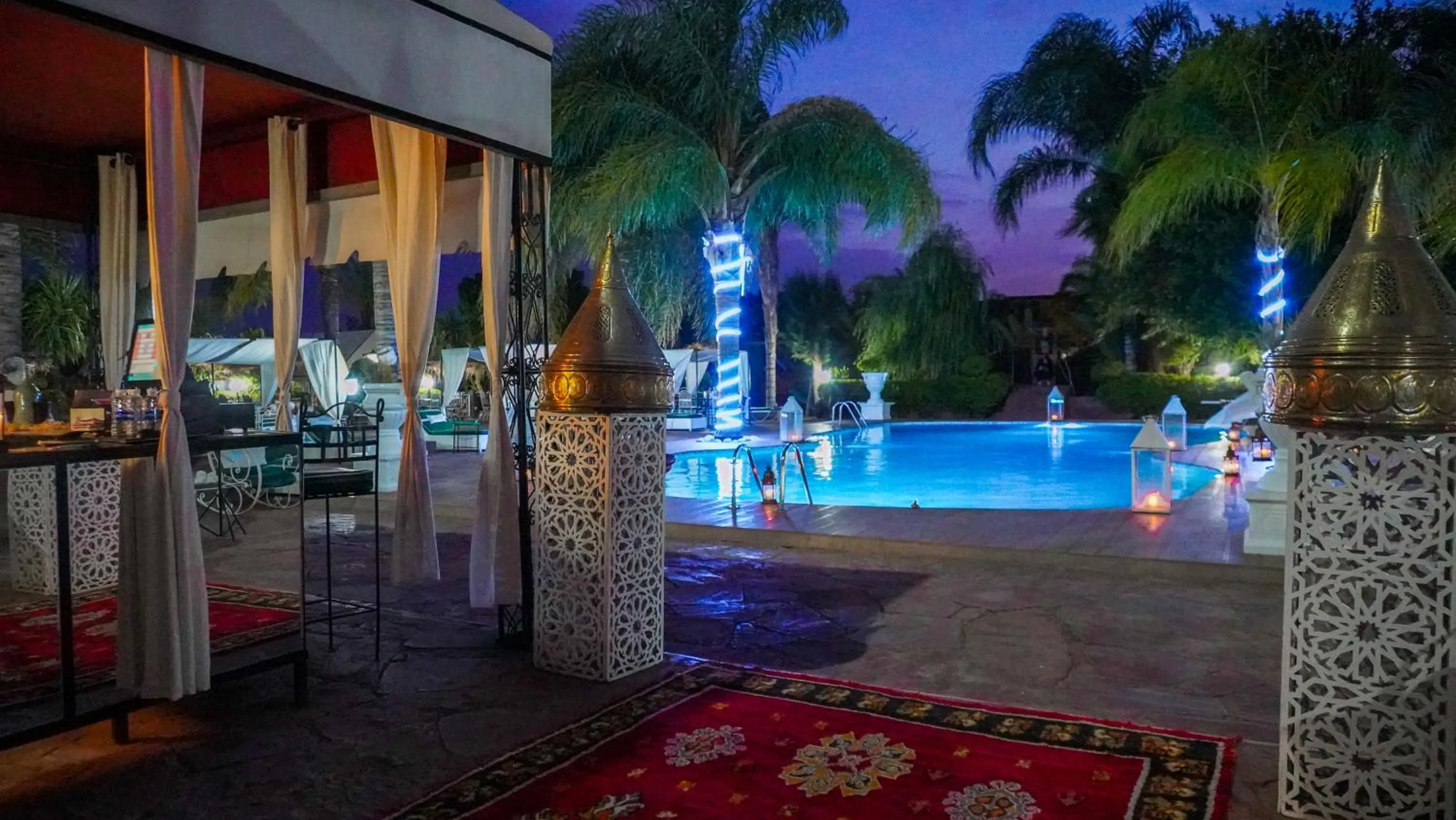 Patio in Weedan Hôtel Marrakech