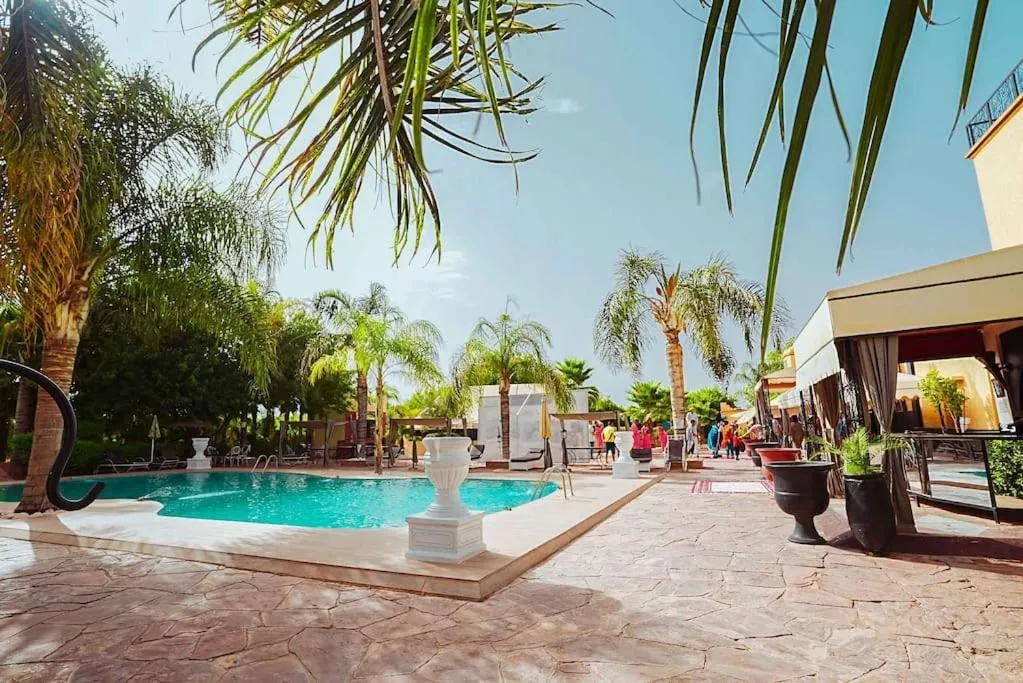 Garden view in Weedan Hôtel Marrakech