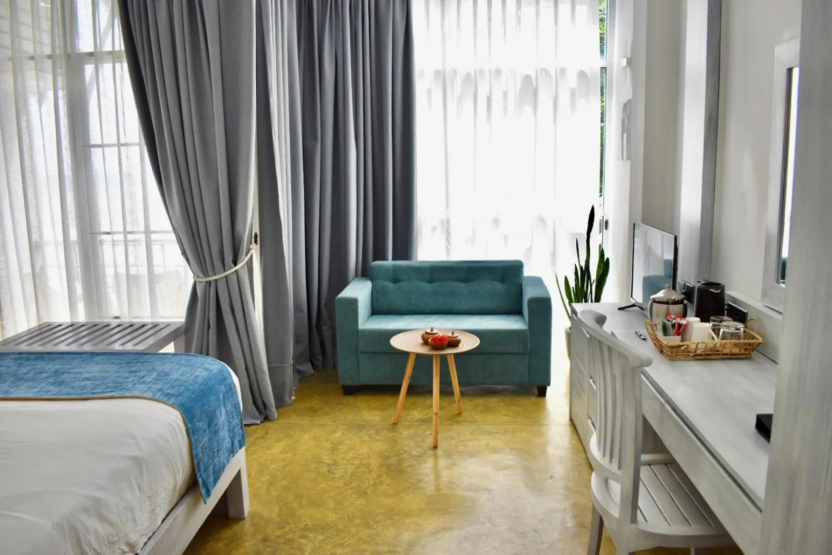 Bedroom, Bed in Smeralda Resorts Dikwella