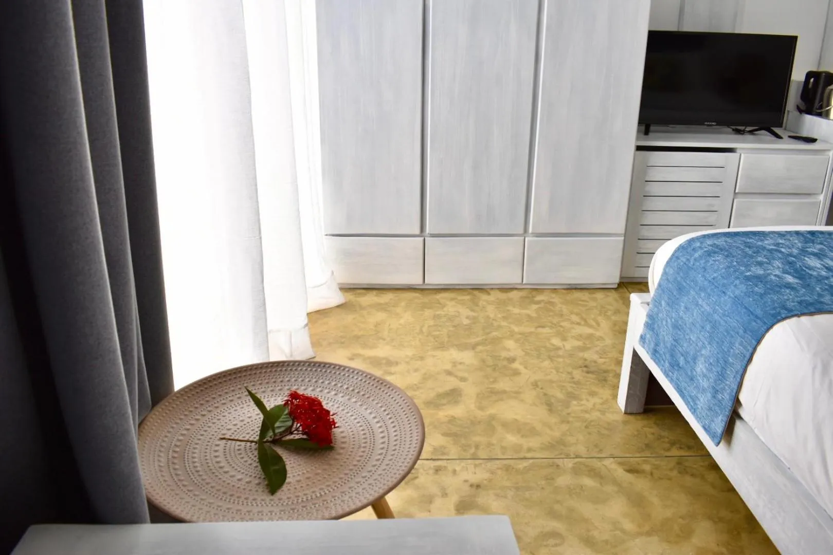 Bed in Smeralda Resorts Dikwella