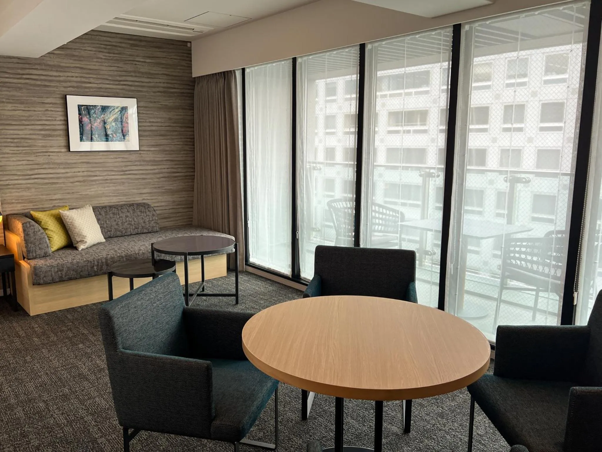 Living room in Rinn Kyoto Station