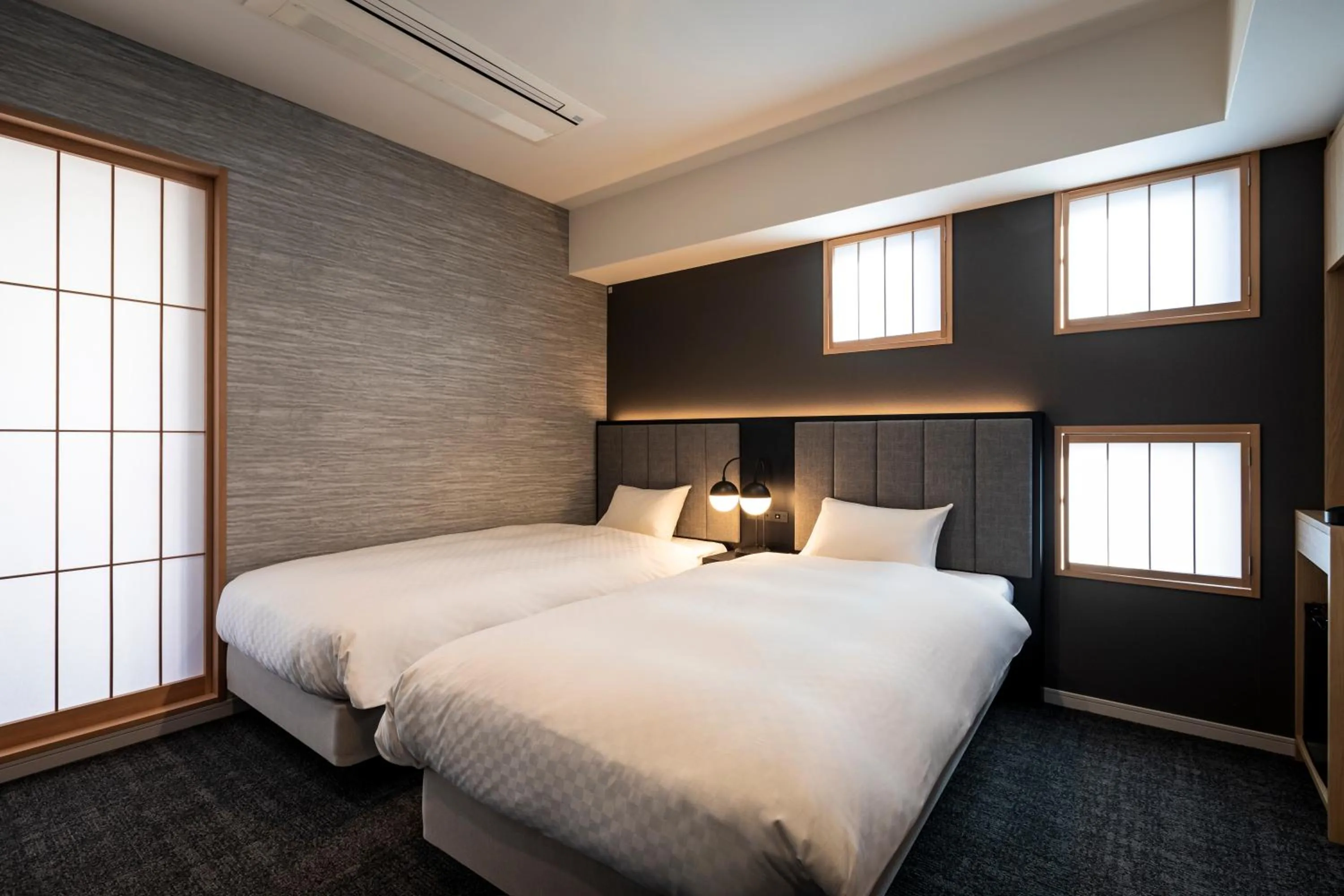 Bed in Rinn Kyoto Station