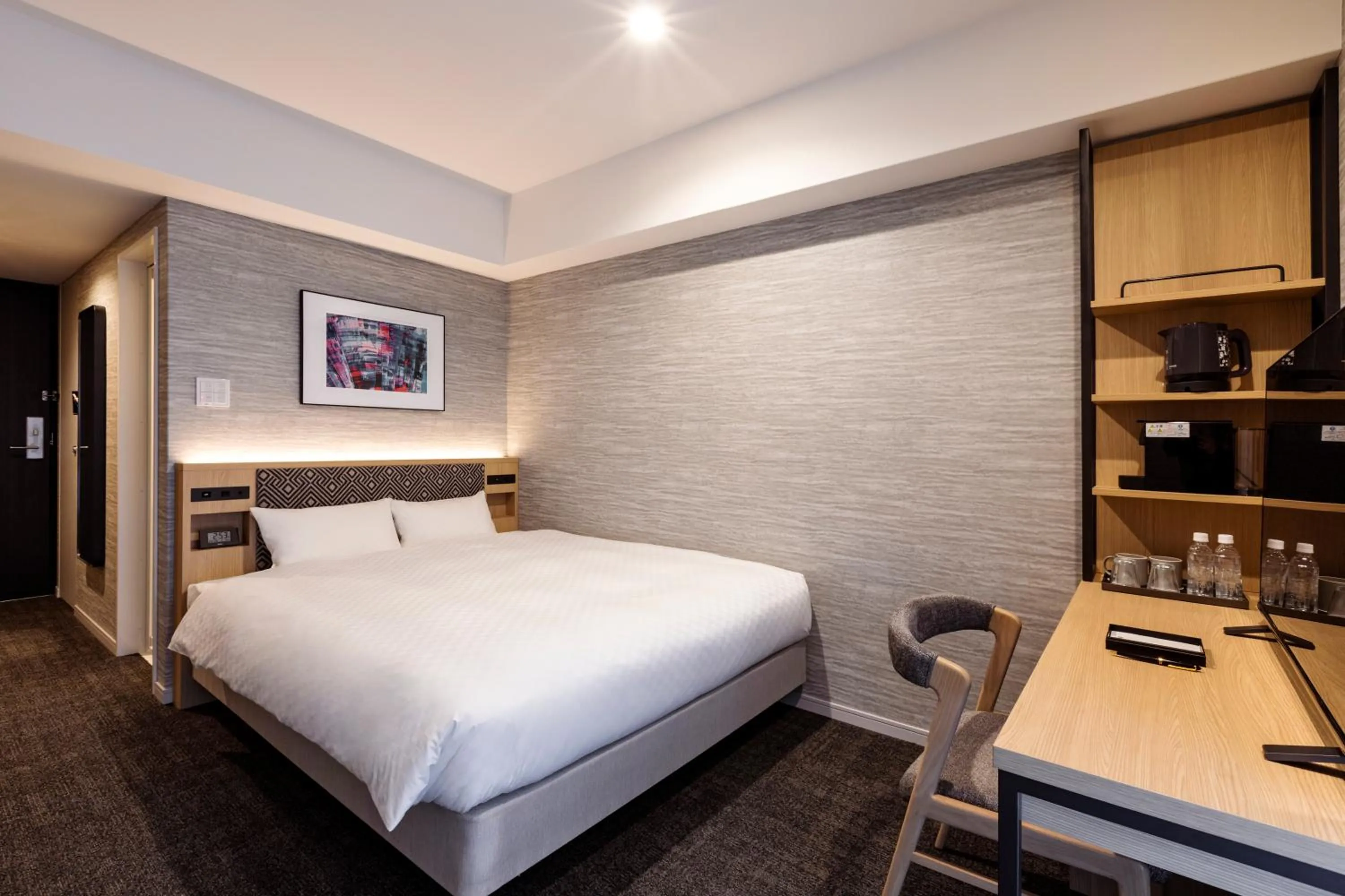 Bed in Rinn Kyoto Station