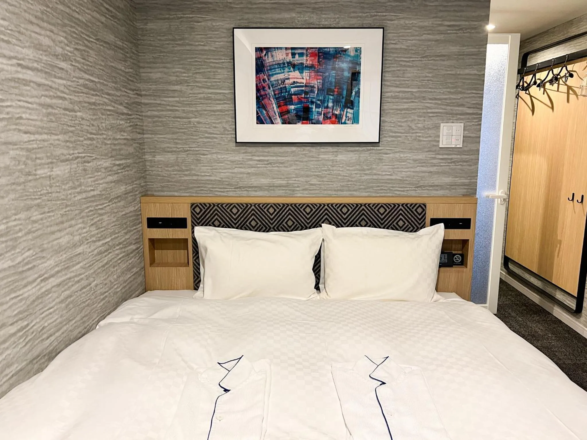 Bed in Rinn Kyoto Station