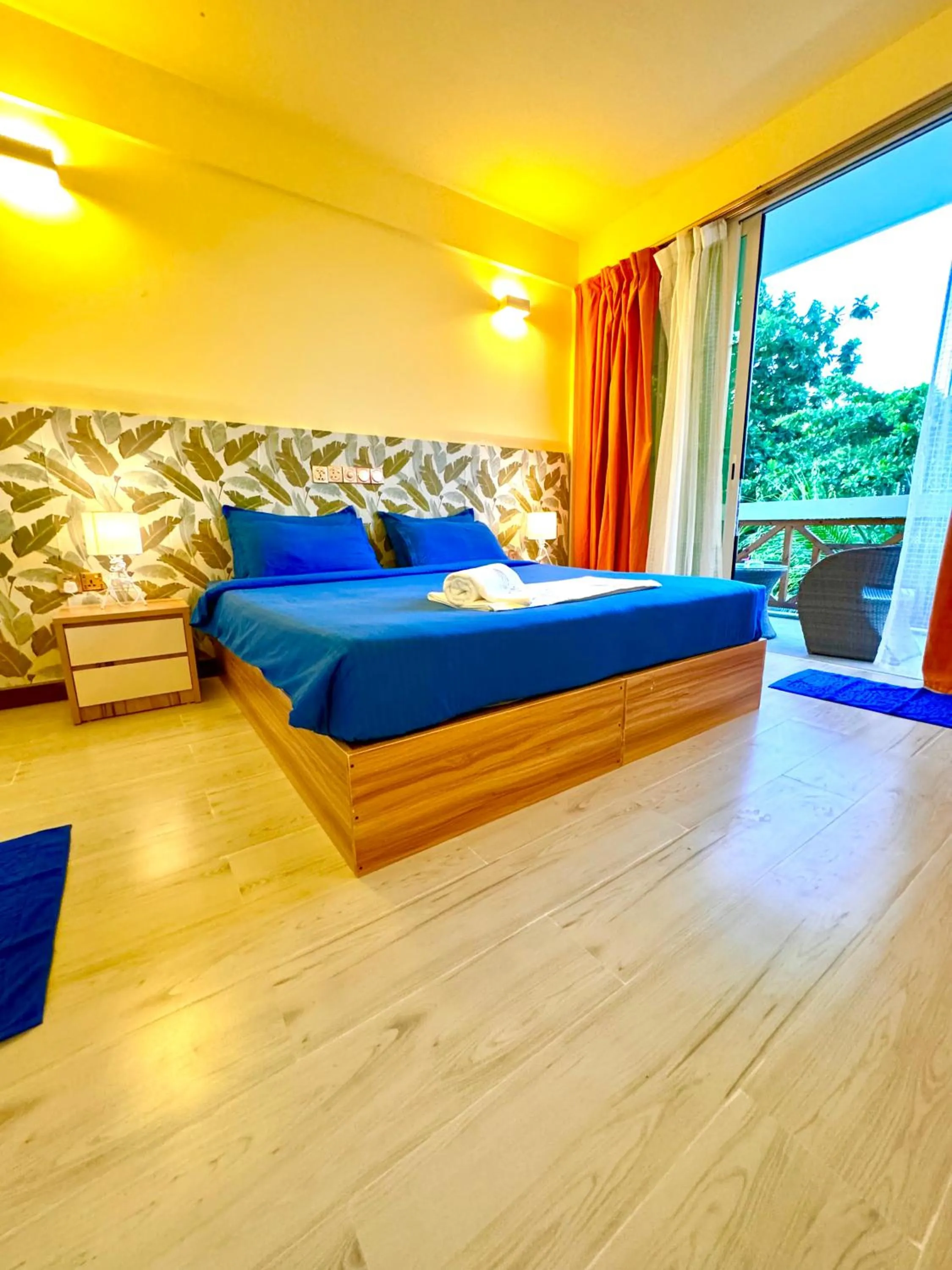 Bedroom, Bed in Sands Grand