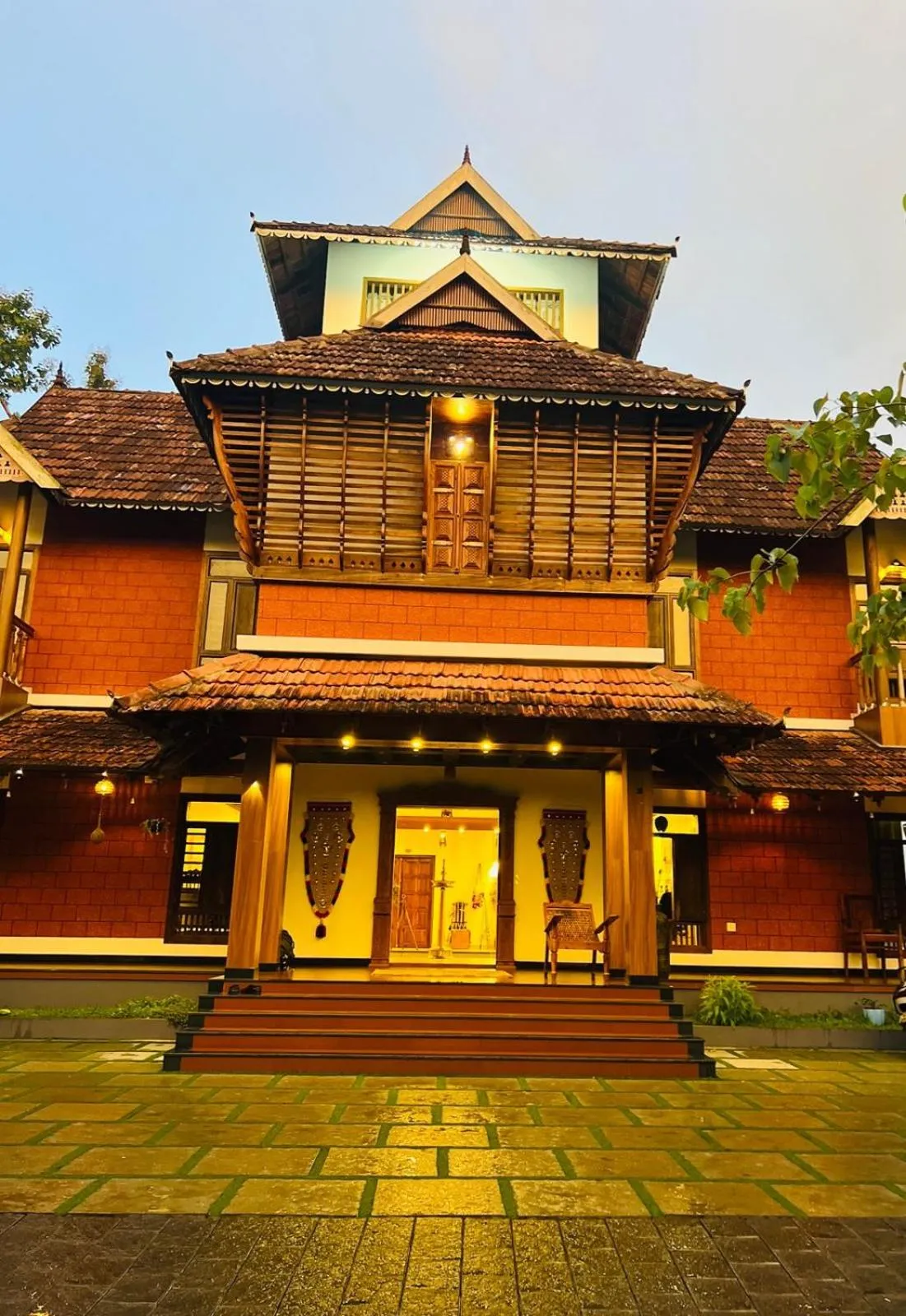 Property building in Vajra Ayurveda and Yoga Retreat