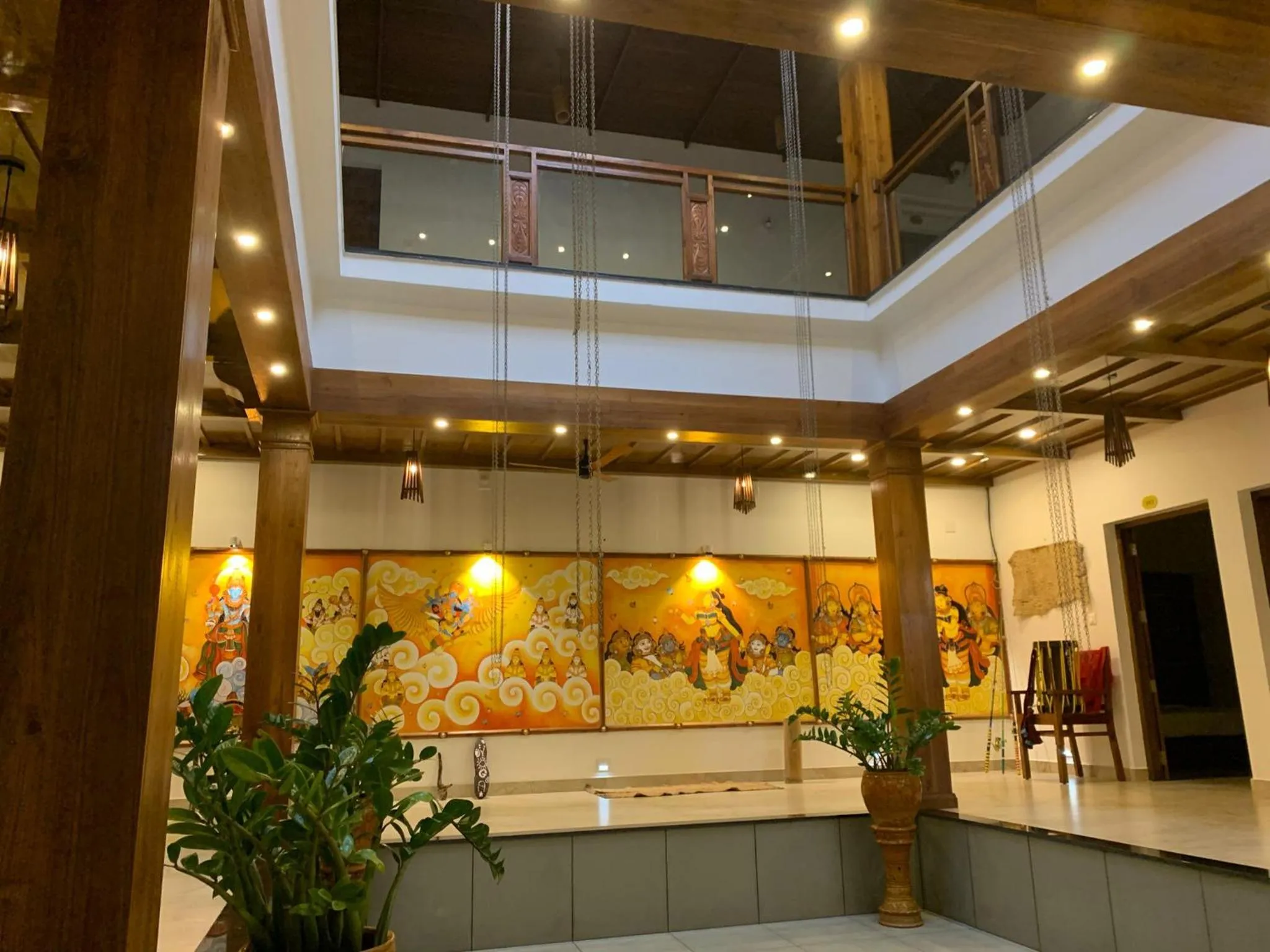 Property building in Vajra Ayurveda and Yoga Retreat