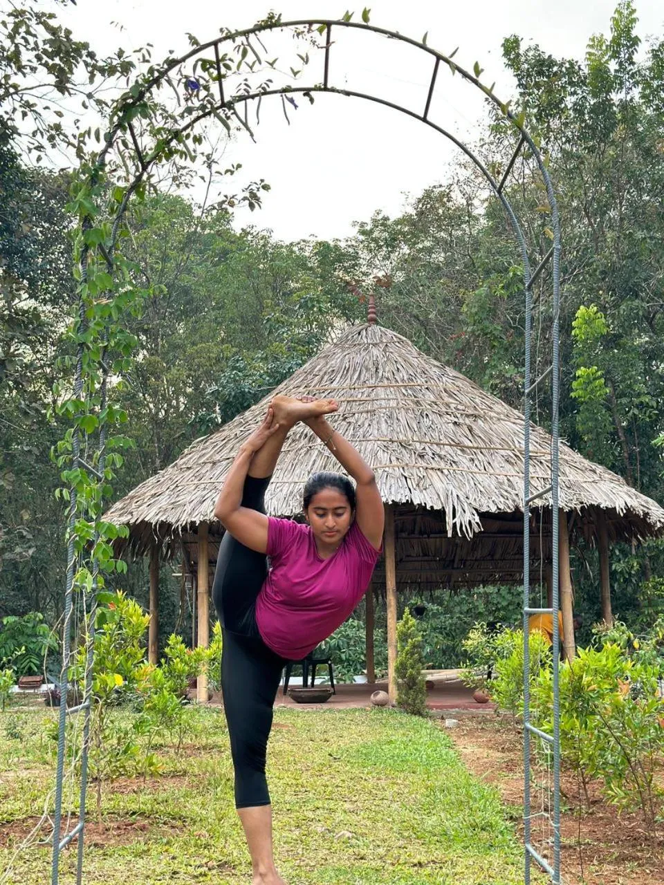 Natural landscape in Vajra Ayurveda and Yoga Retreat