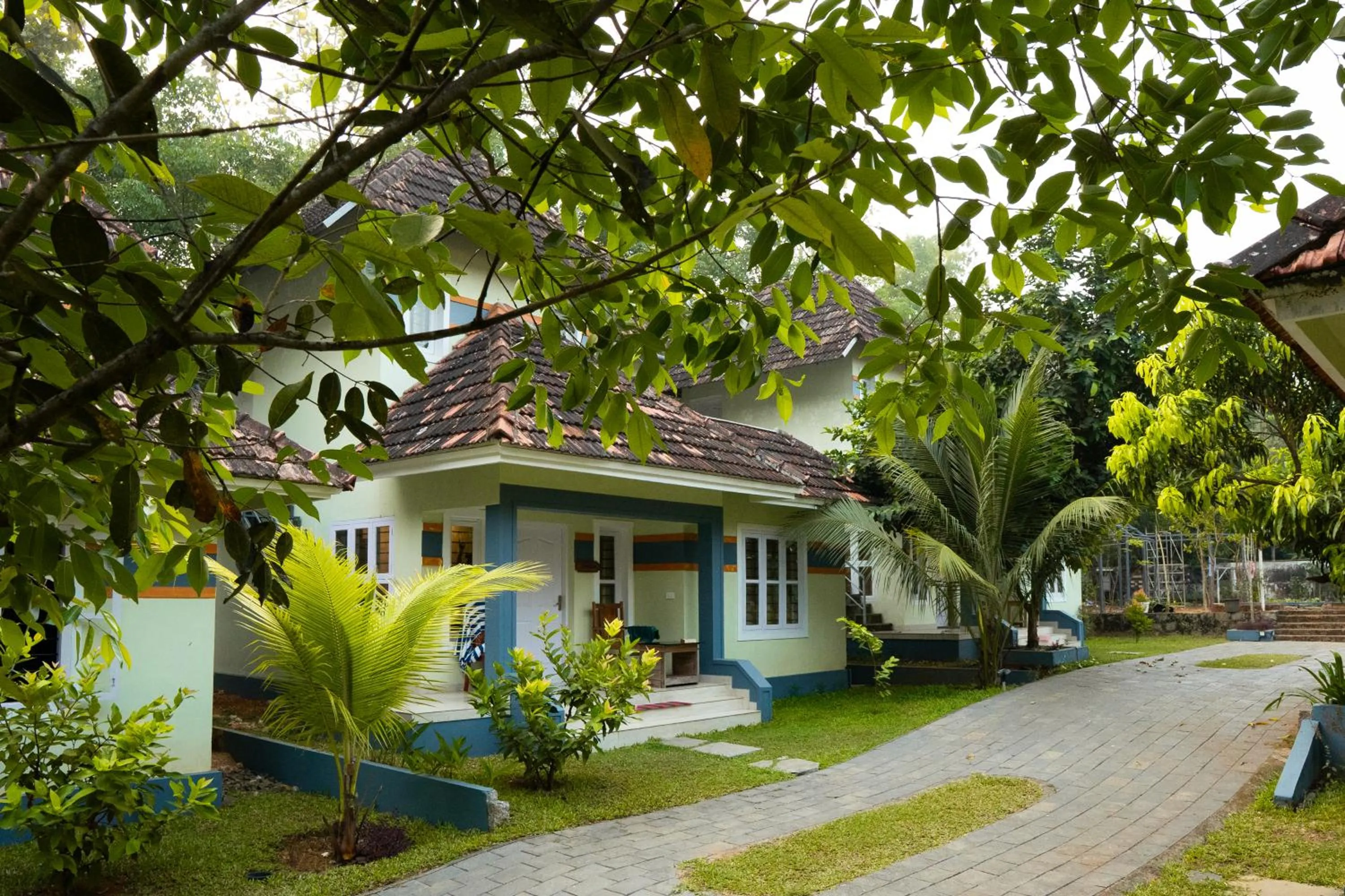 Property building in Vajra Ayurveda and Yoga Retreat