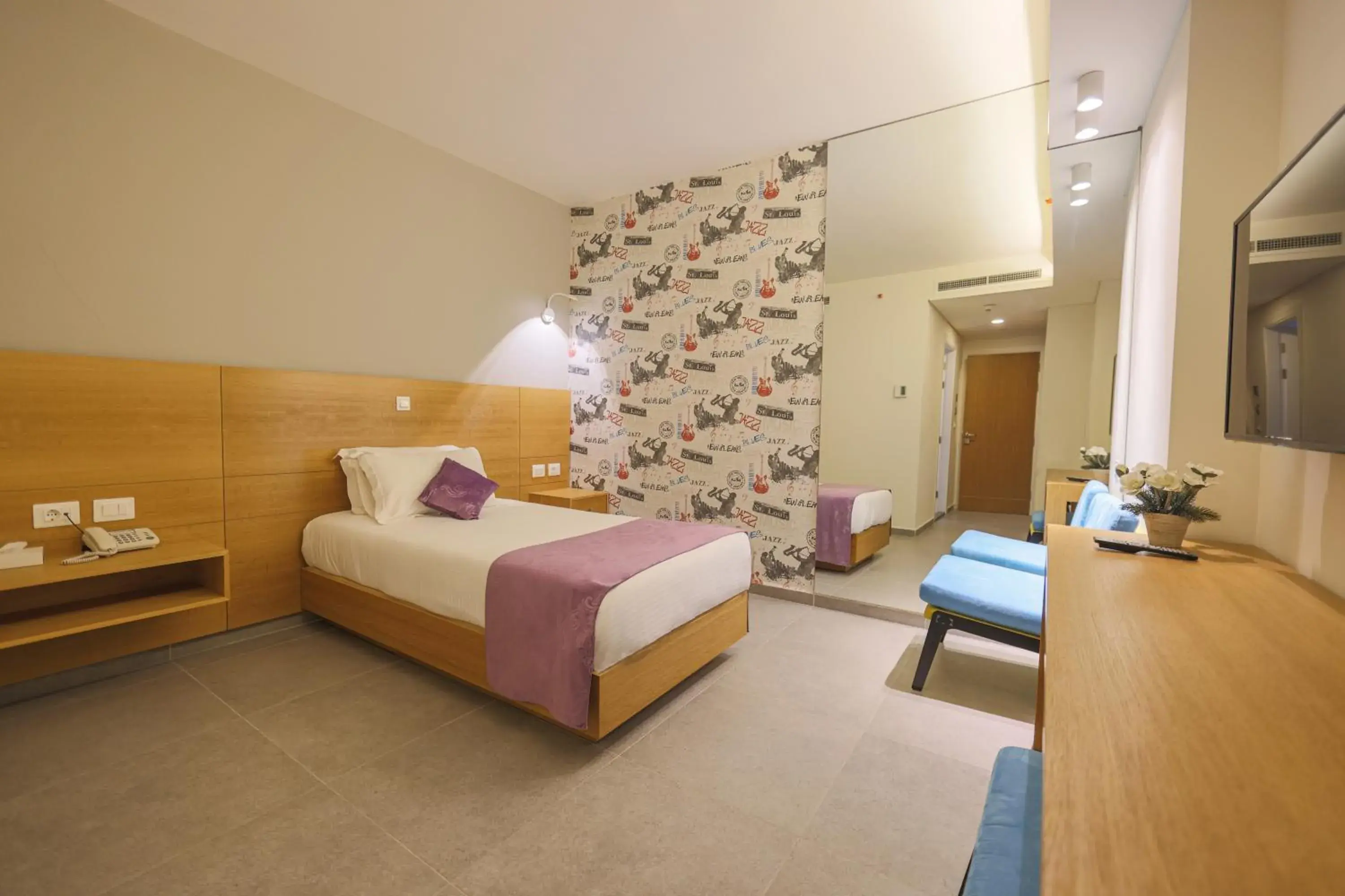 Single Room - single occupancy - Disability Access in Majestic Byblos Grand Hotel Single Room - single occupancy - Disability Access in Majestic Byblos Grand Hotel