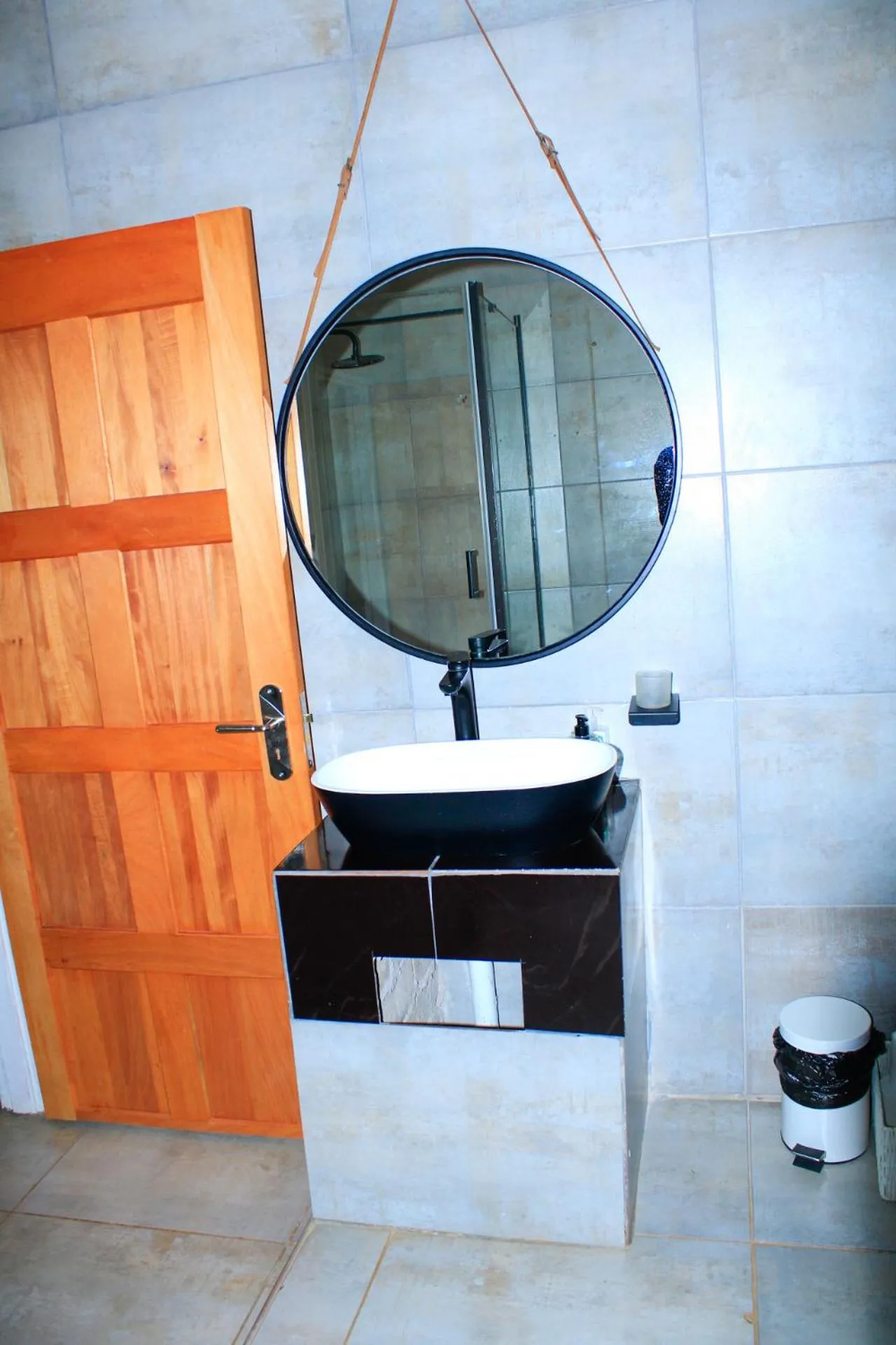 Bathroom in Harnham Mountain Lodge