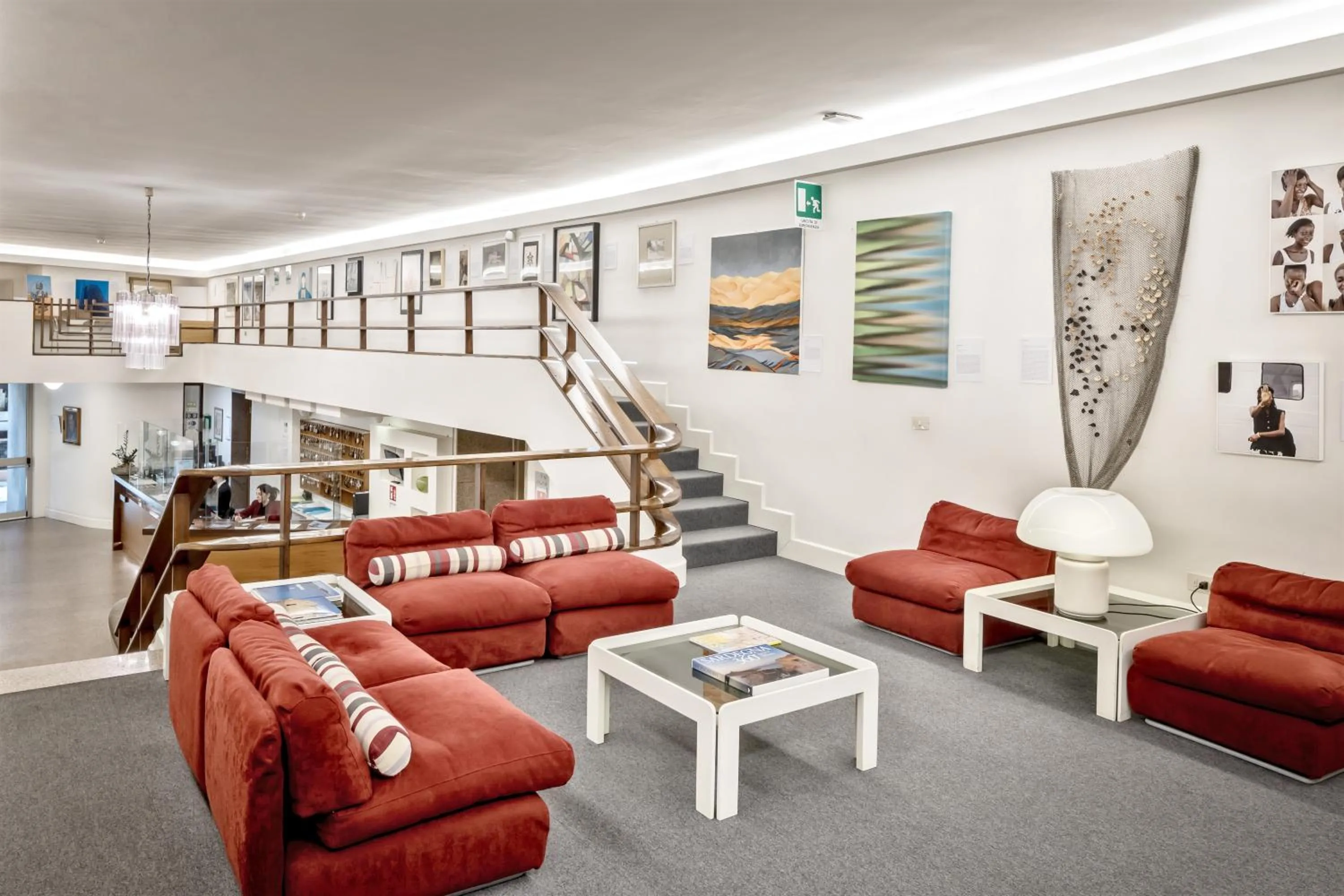 Lobby or reception in Hotel Italia