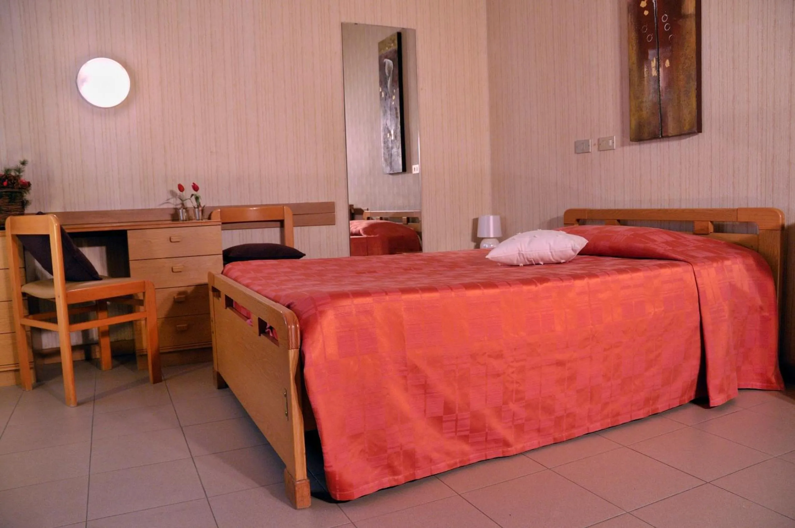 Bed in Hotel Residence Ulivi E Palme