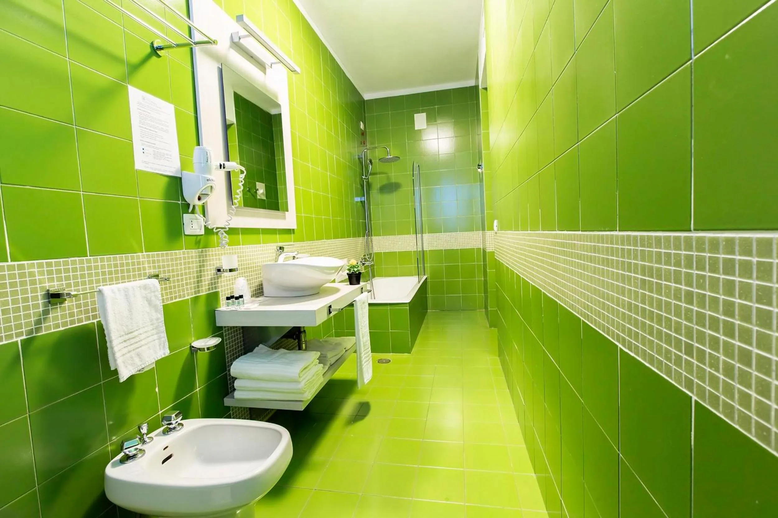 Toilet in Hotel Residence Ulivi E Palme