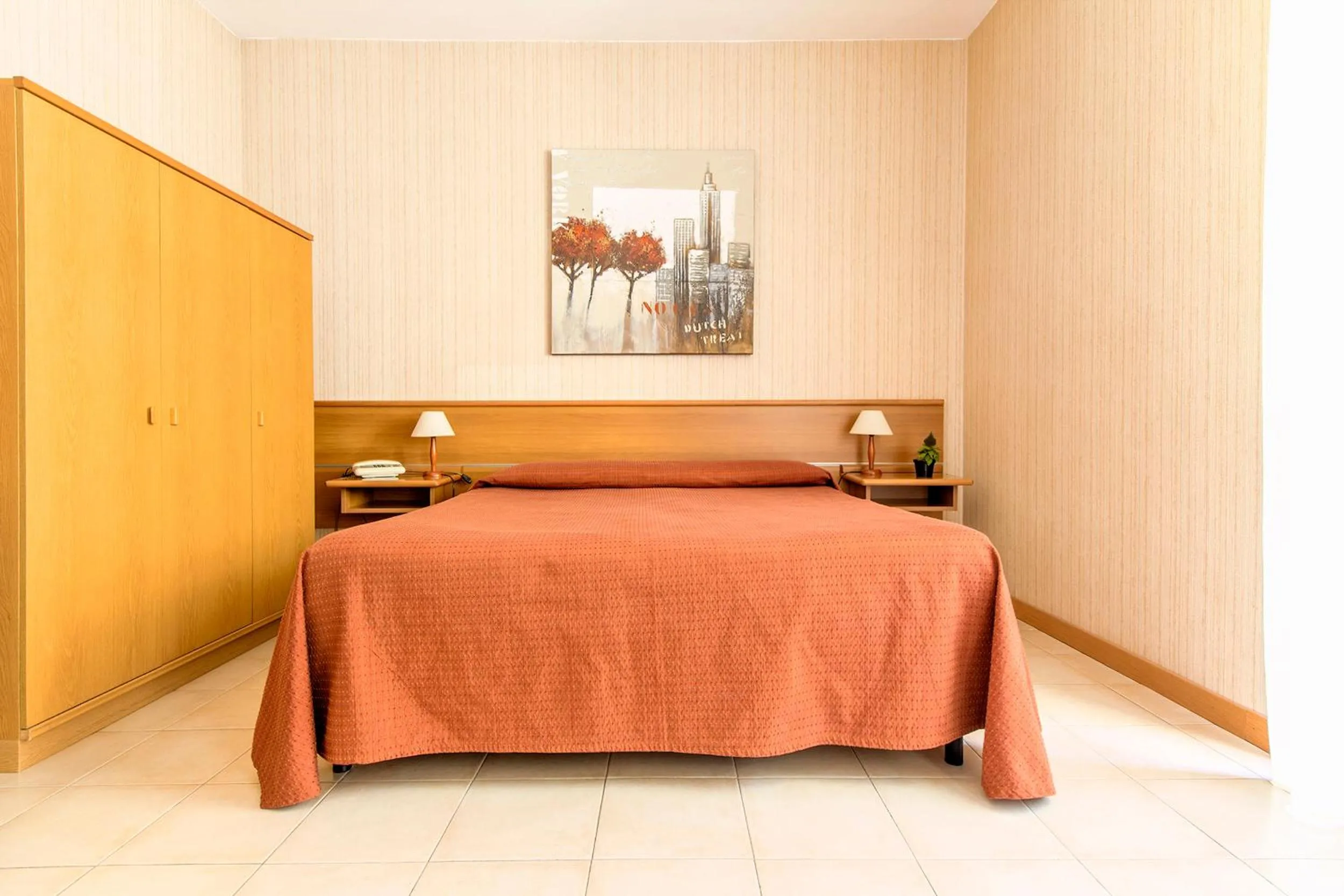 Bed in Hotel Residence Ulivi E Palme