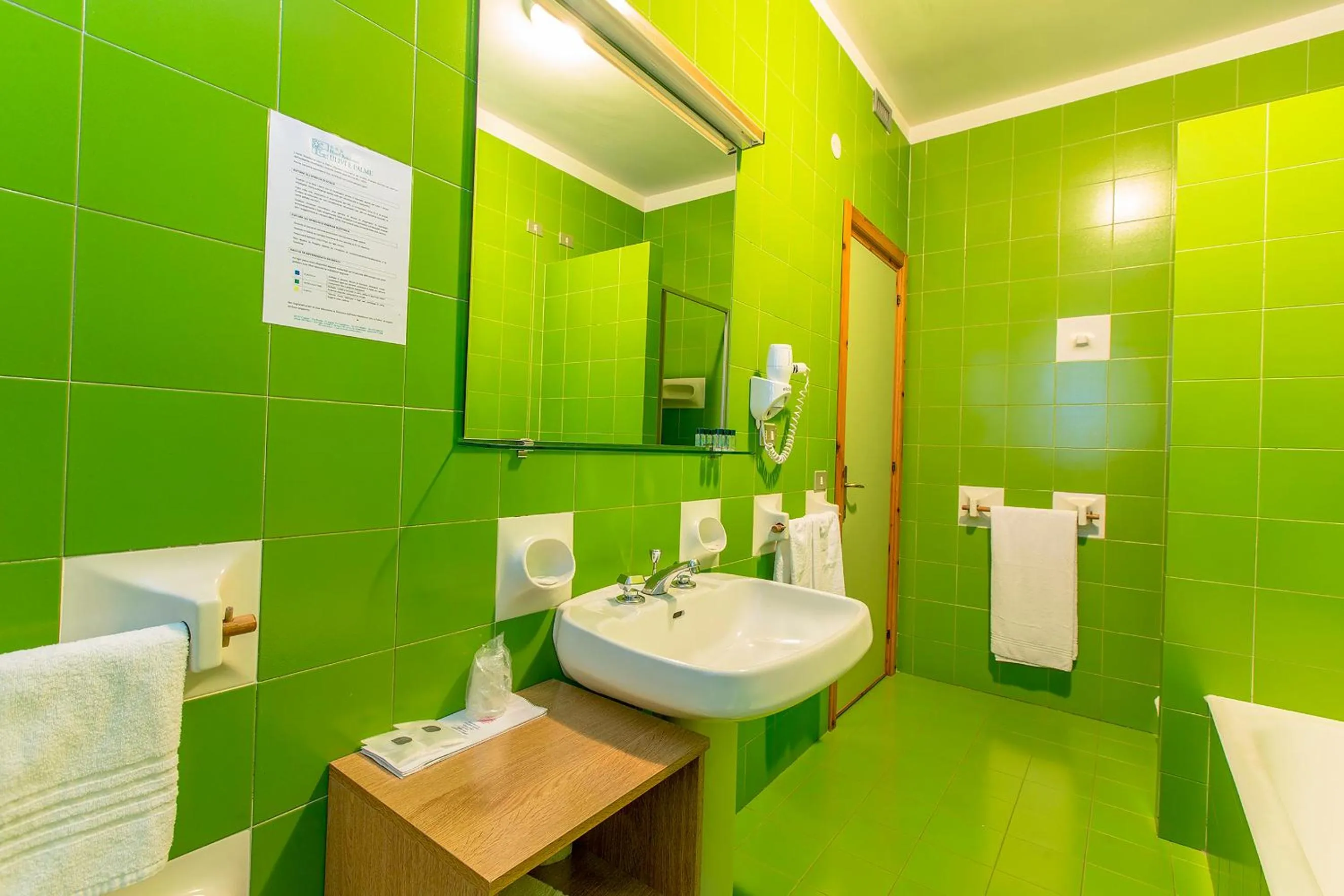 Shower in Hotel Residence Ulivi E Palme