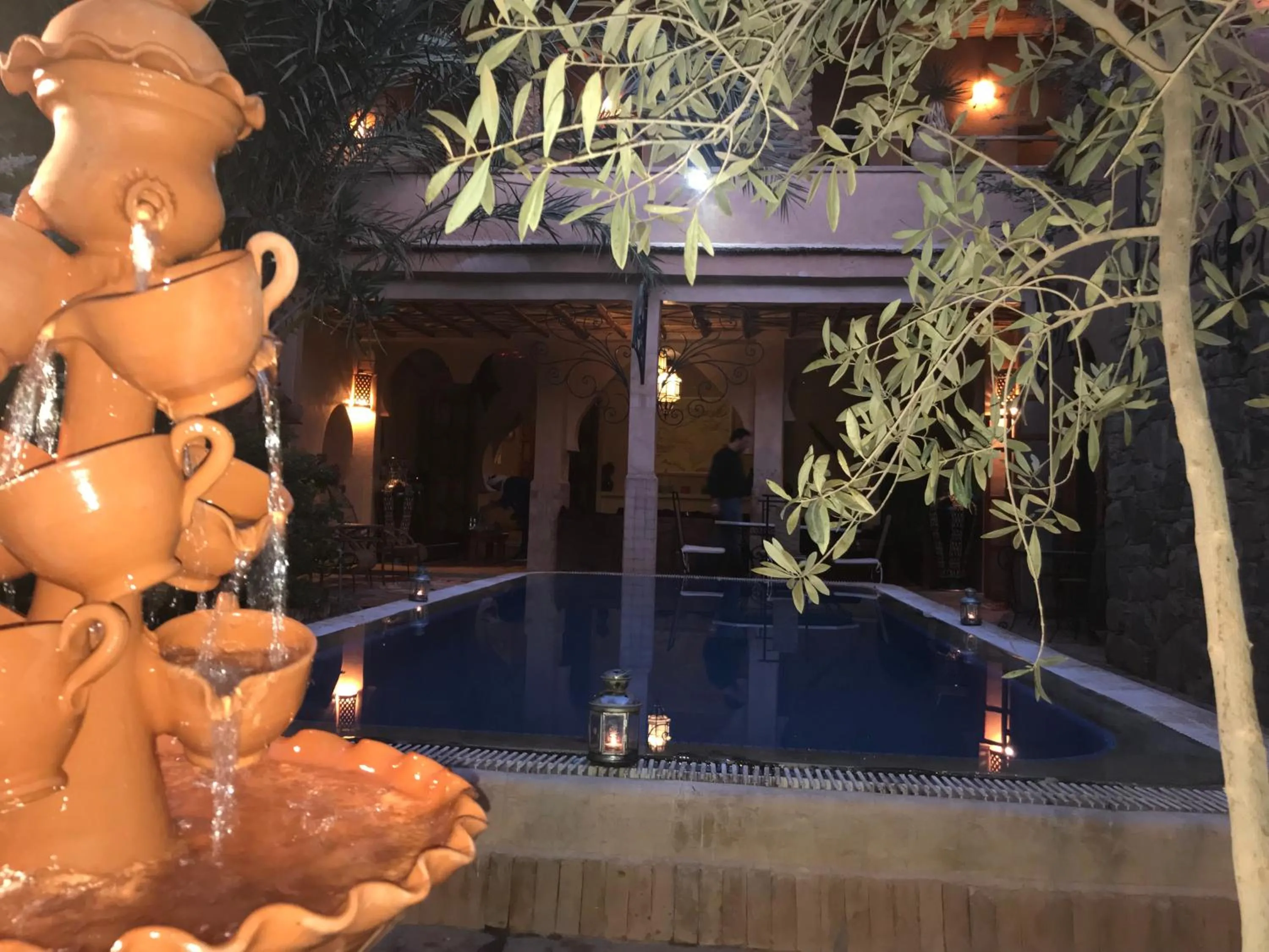 Garden view in Dar Amazir