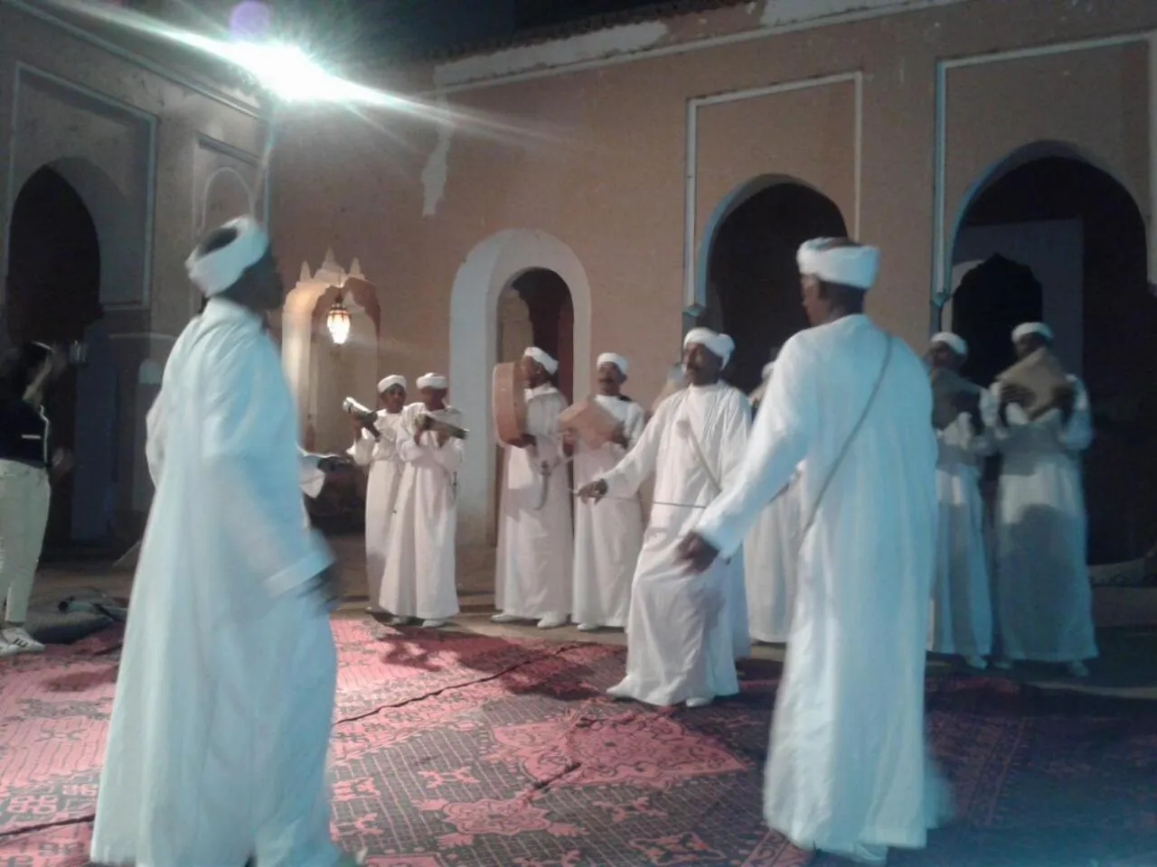 Evening entertainment in Dar Amazir