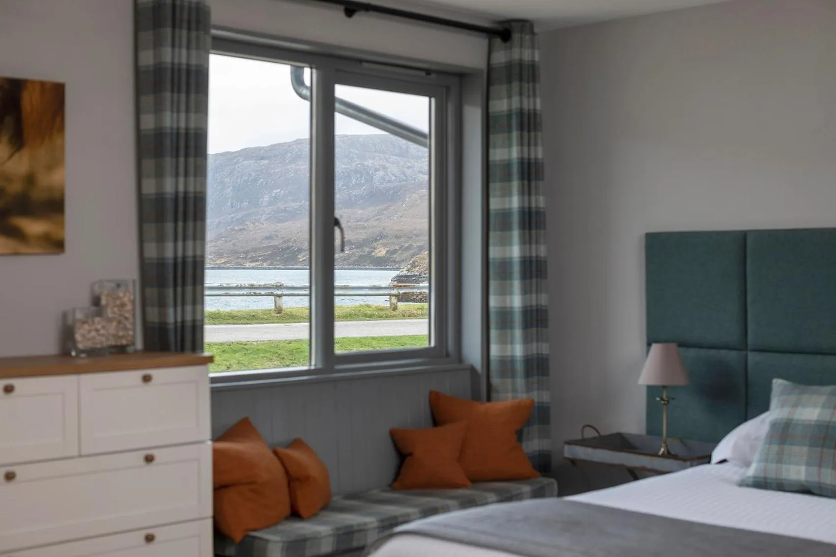 Bed in Kylesku Hotel