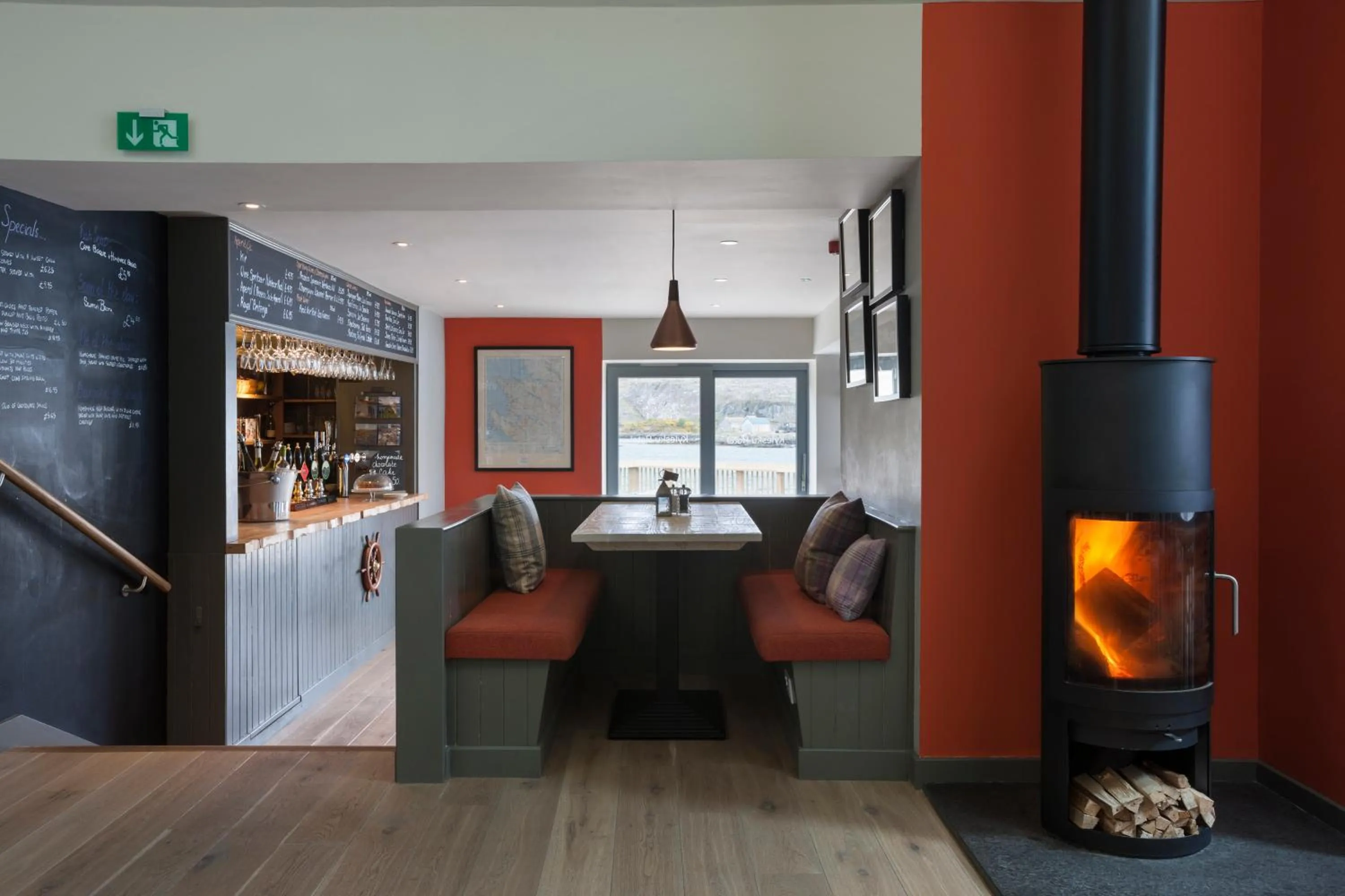 Lobby or reception in Kylesku Hotel