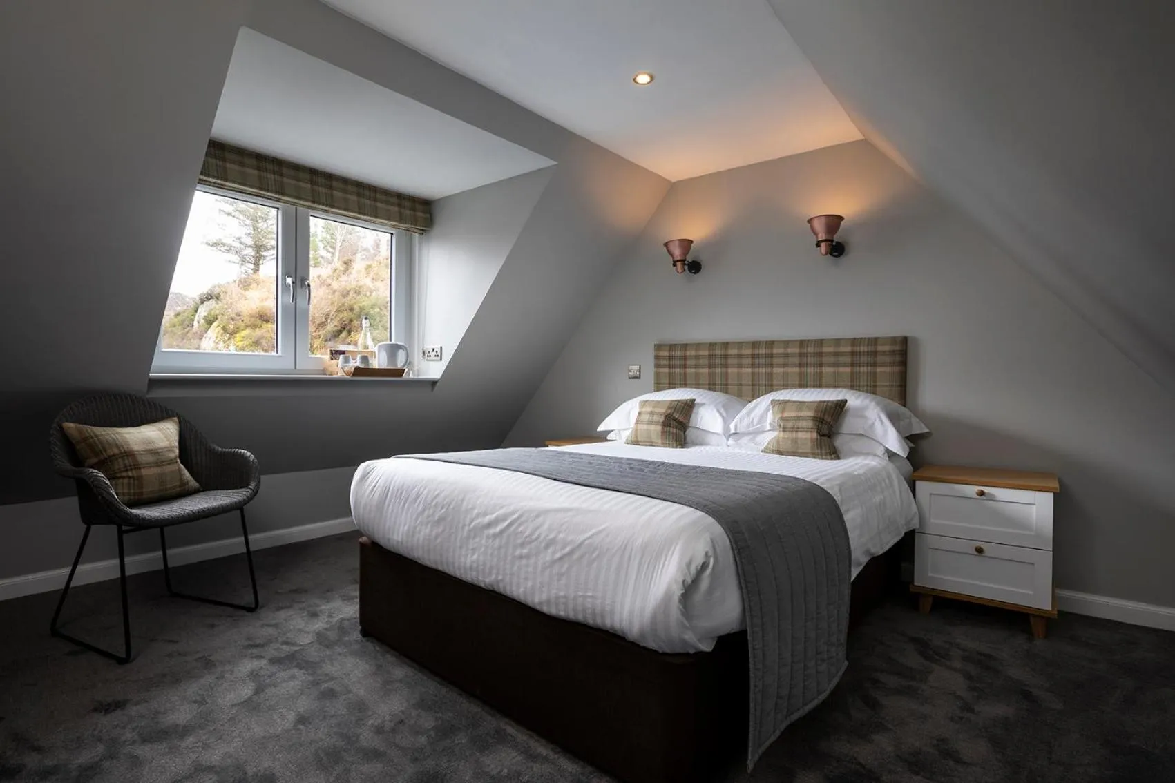 Bed in Kylesku Hotel