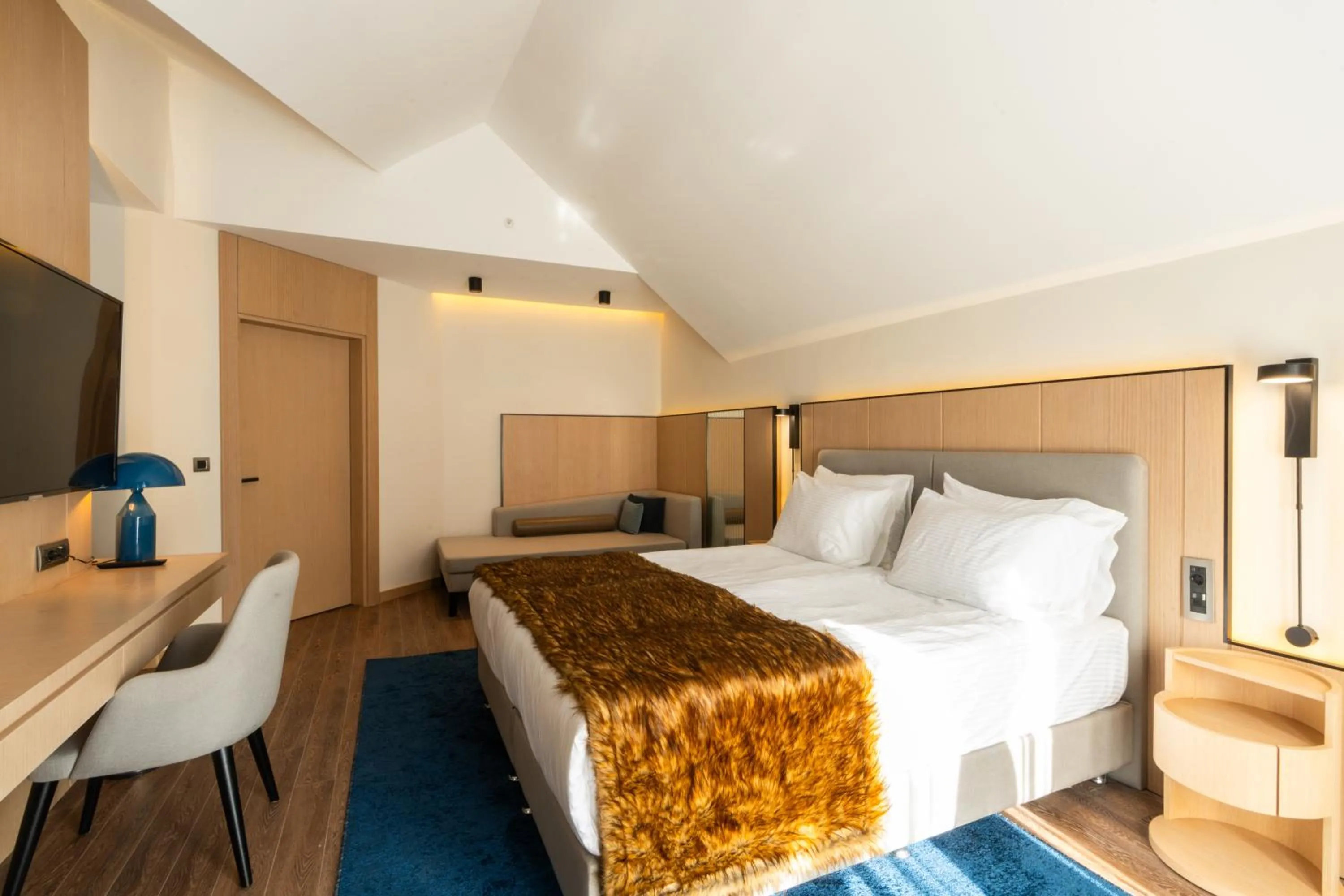 Bedroom, Bed in Megasaray Mount Erciyes