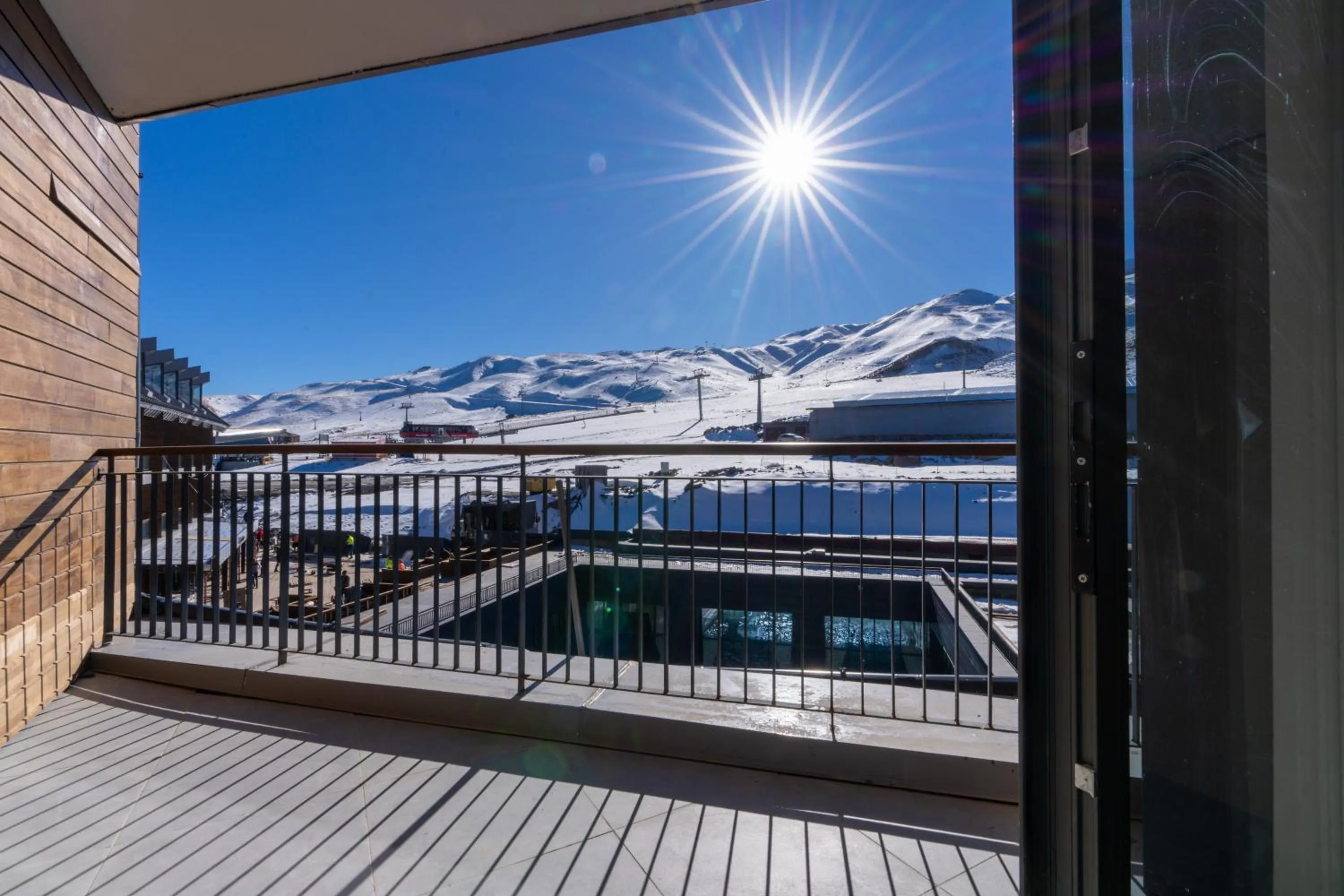 Balcony/Terrace in Megasaray Mount Erciyes